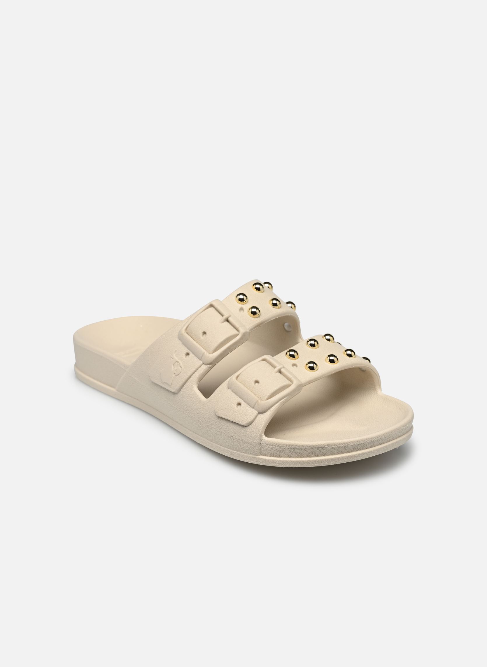 Pantoletten Florianopolis damen beige Cacatoès Pantoletten Florianopolis damen beige Craie