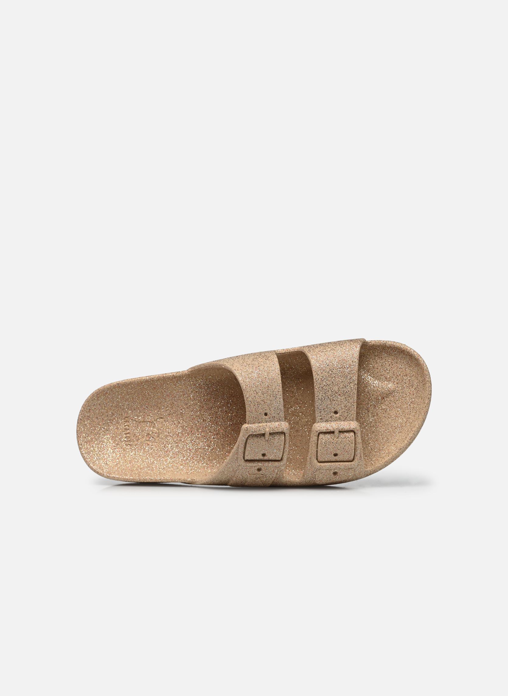 Pantoletten Carioca damen gold und bronze Cacatoès Pantoletten Carioca damen gold und bronze Sand