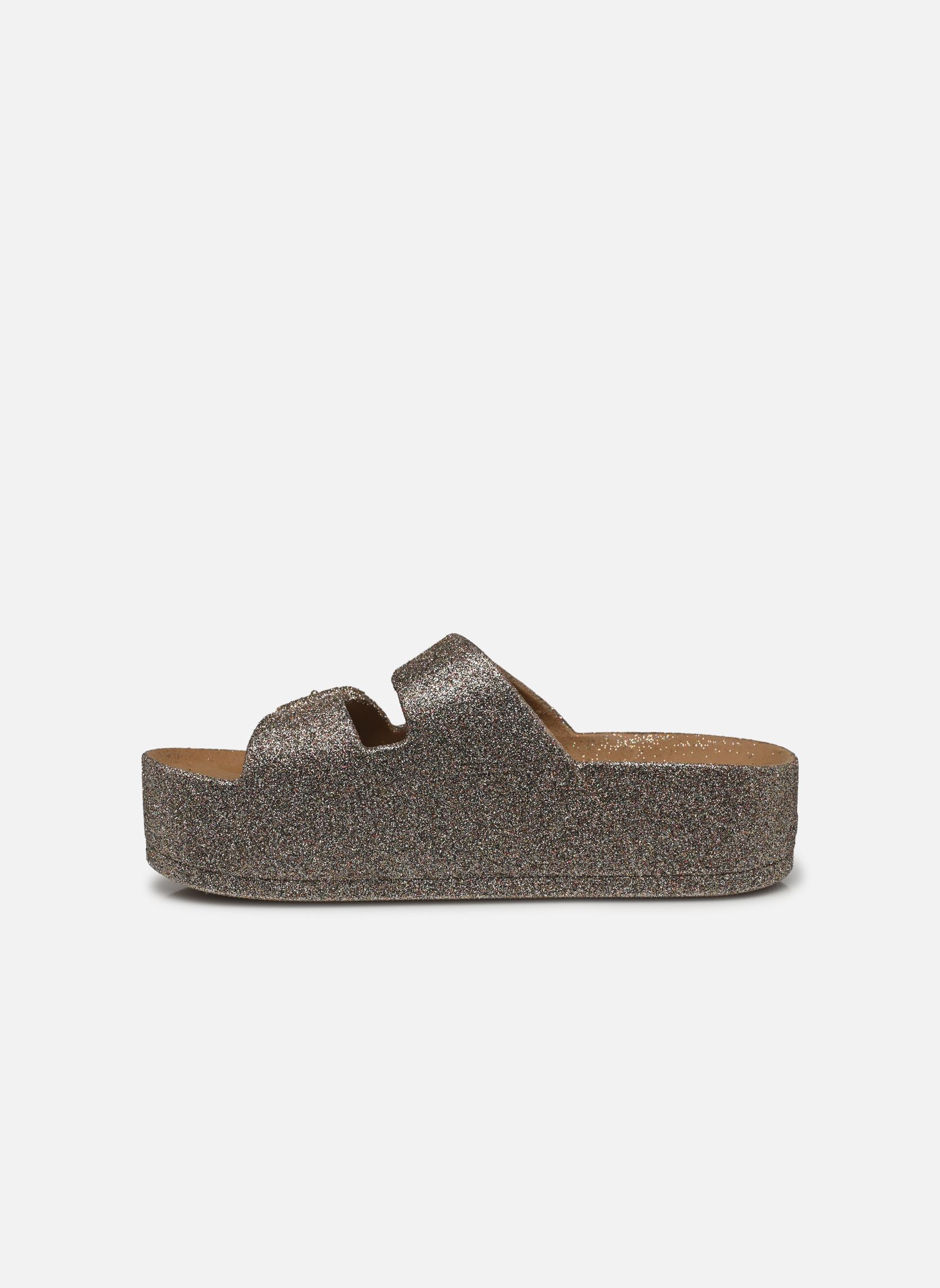 Sandales compensées et plateformes Caipirinha femme marron Cacatoès Sandales compensées et plateformes Caipirinha femme marron Glitter CAMEL MULTICO