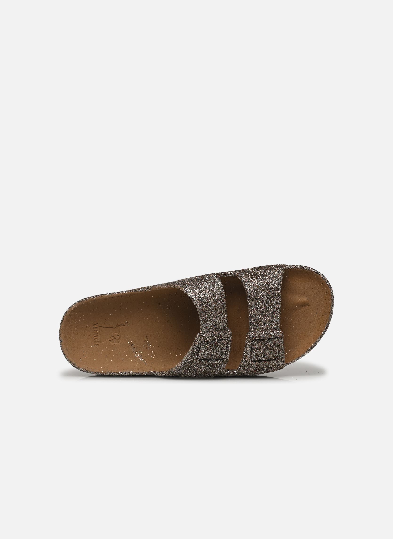 Sandales compensées et plateformes Caipirinha femme marron Cacatoès Sandales compensées et plateformes Caipirinha femme marron Glitter CAMEL MULTICO