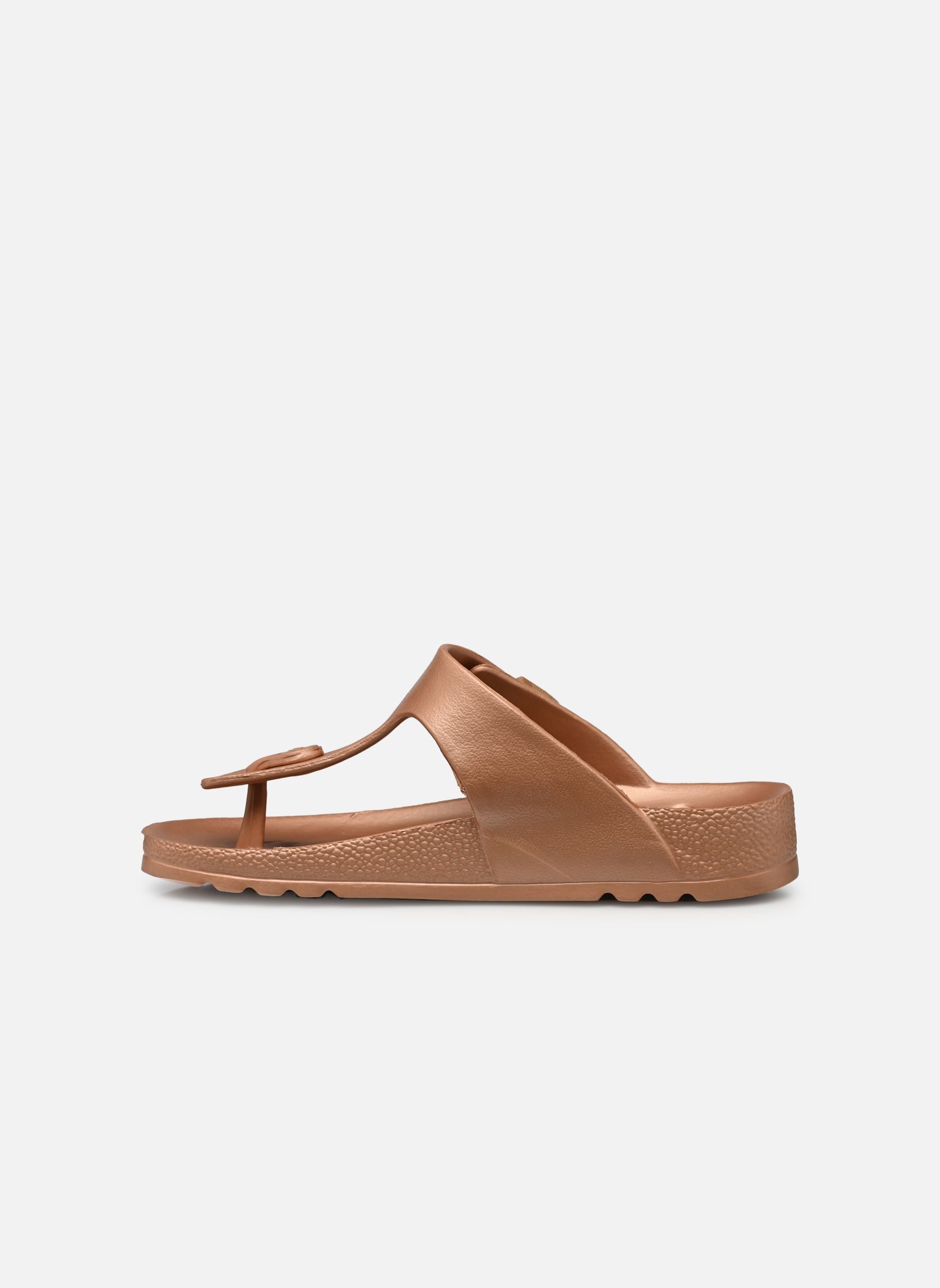Sandalen BAHIA FLIP-FLOP COMFORT dames goud en brons Scholl Sandalen BAHIA FLIP-FLOP COMFORT dames goud en brons Copper