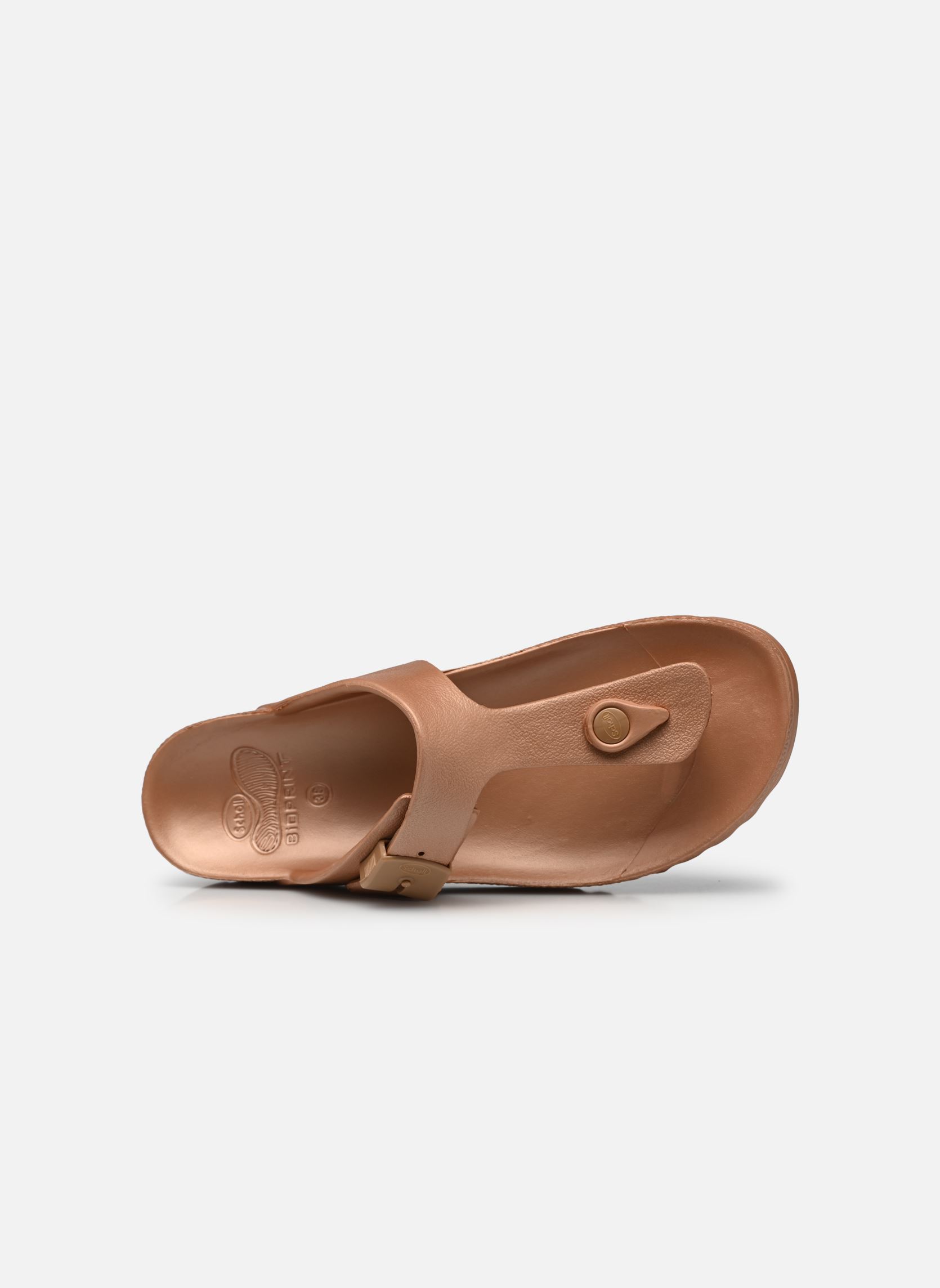 Sandalen BAHIA FLIP-FLOP COMFORT dames goud en brons Scholl Sandalen BAHIA FLIP-FLOP COMFORT dames goud en brons Copper