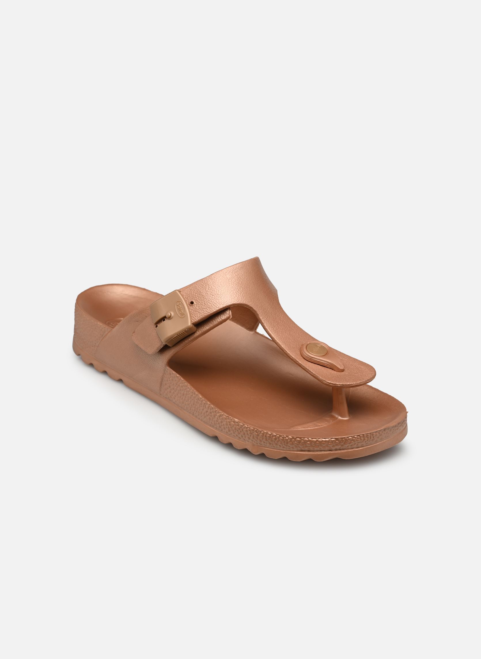 Sandalen BAHIA FLIP-FLOP COMFORT dames goud en brons Scholl Sandalen BAHIA FLIP-FLOP COMFORT dames goud en brons Copper