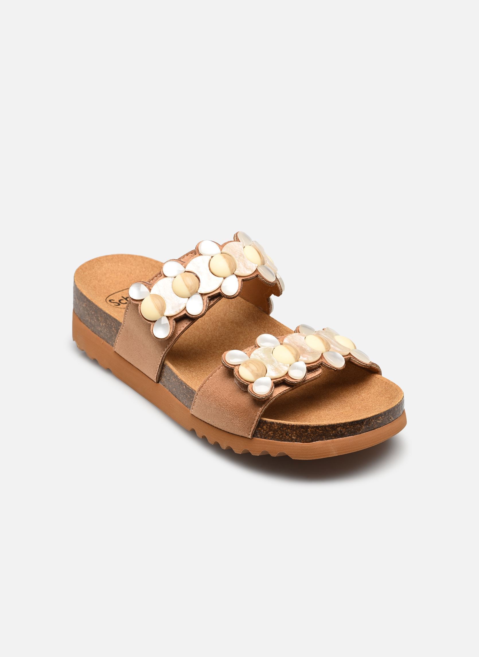 Muilen SINTRA 2 STRAPS COMFORT dames bruin Scholl Muilen SINTRA 2 STRAPS COMFORT dames bruin Tan
