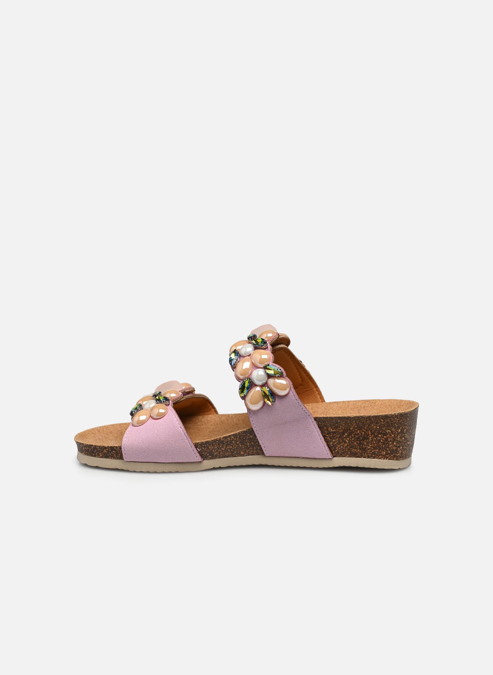 Muilen PALAU 2 STRAPS COMFORT dames roze Scholl Muilen PALAU 2 STRAPS COMFORT dames roze PINK/MULTI