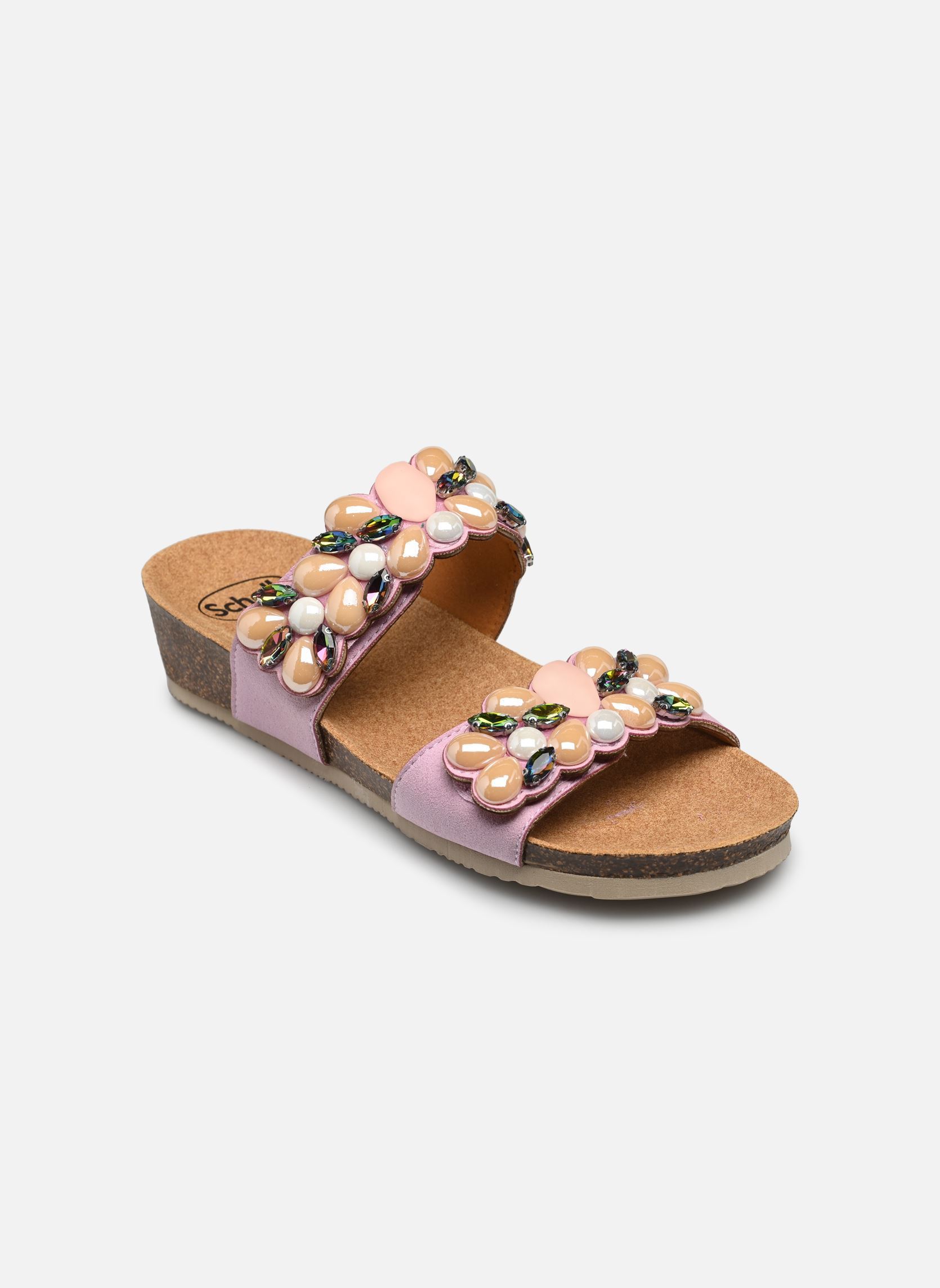 Muilen PALAU 2 STRAPS COMFORT dames roze Scholl Muilen PALAU 2 STRAPS COMFORT dames roze PINK/MULTI