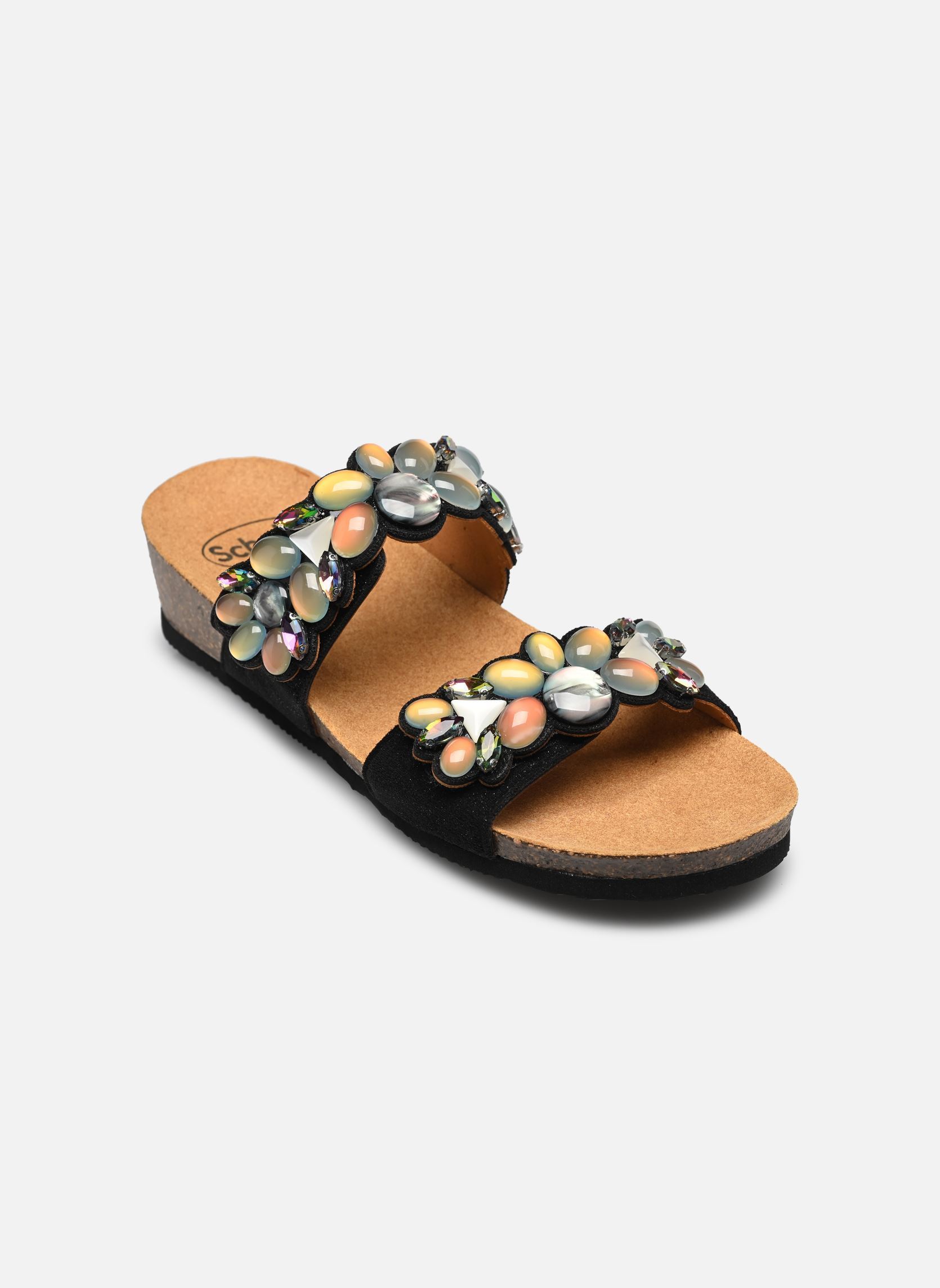 Mules PALAU 2 STRAPS COMFORT femme noir Scholl Mules PALAU 2 STRAPS COMFORT femme noir Black