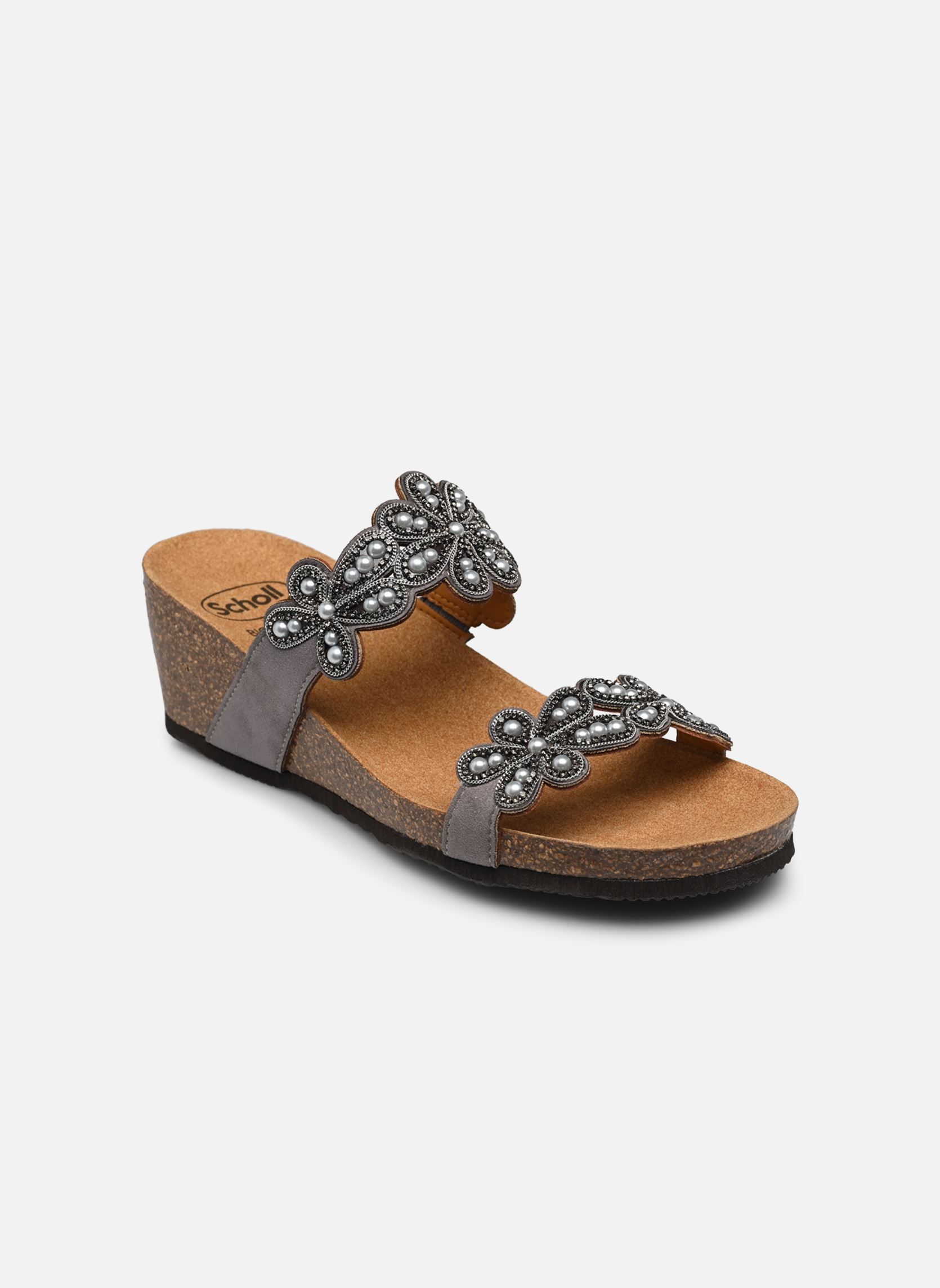 Muilen PALINURO COMFORT dames grijs Scholl Muilen PALINURO COMFORT dames grijs Grey