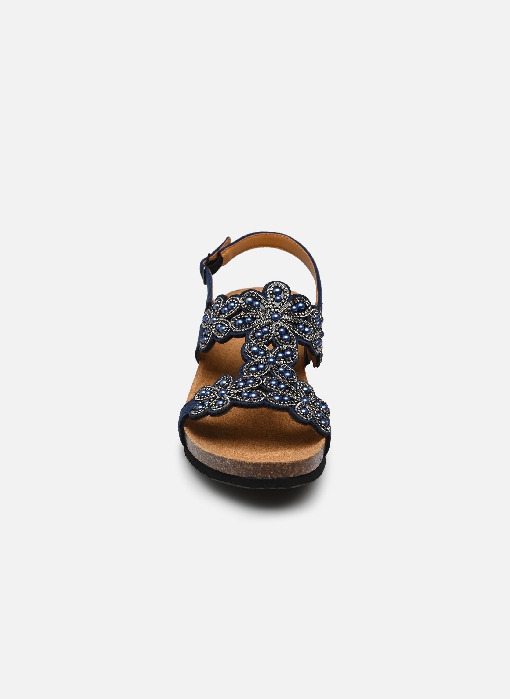 Sandali con zeppa e plateau PALINURO T-BAR SANDAL COMFORT donna blu Scholl Sandali con zeppa e plateau PALINURO T-BAR SANDAL COMFORT donna blu Navy Blue