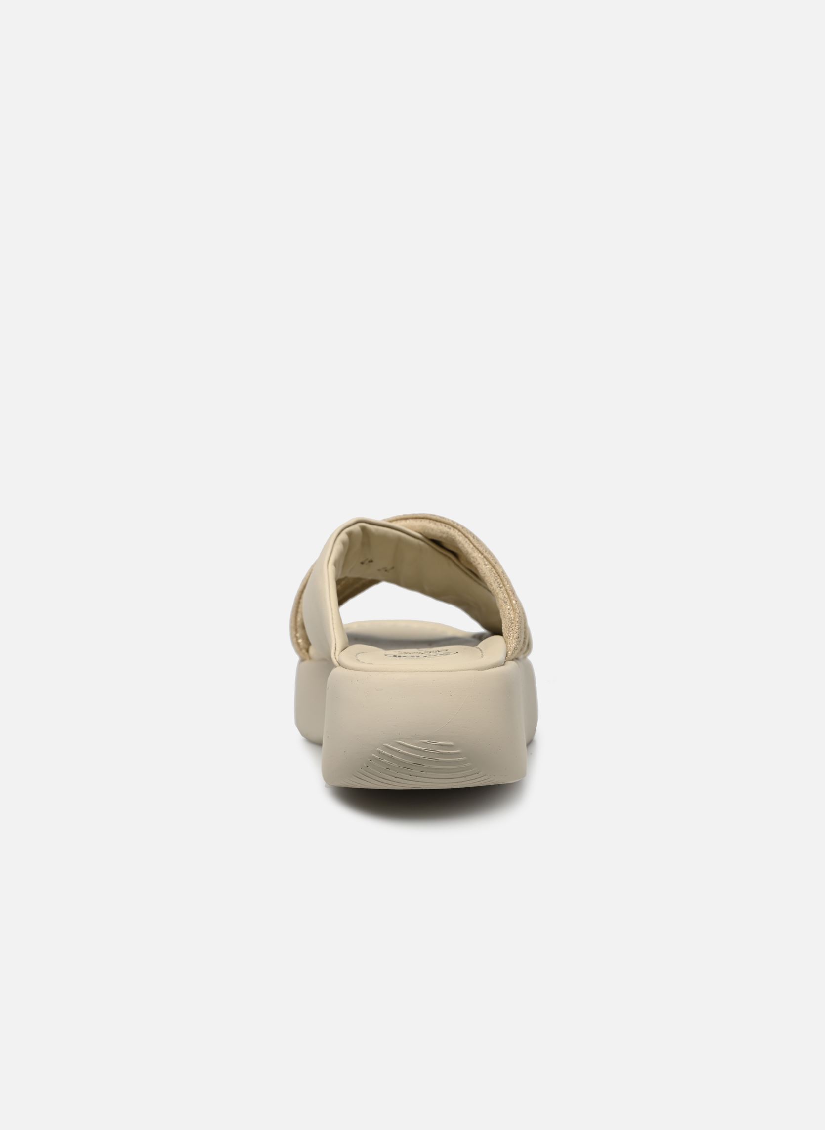 Mules BOCA CROSS COMFORT femme or et bronze Scholl Mules BOCA CROSS COMFORT femme or et bronze Platinum (Gold)