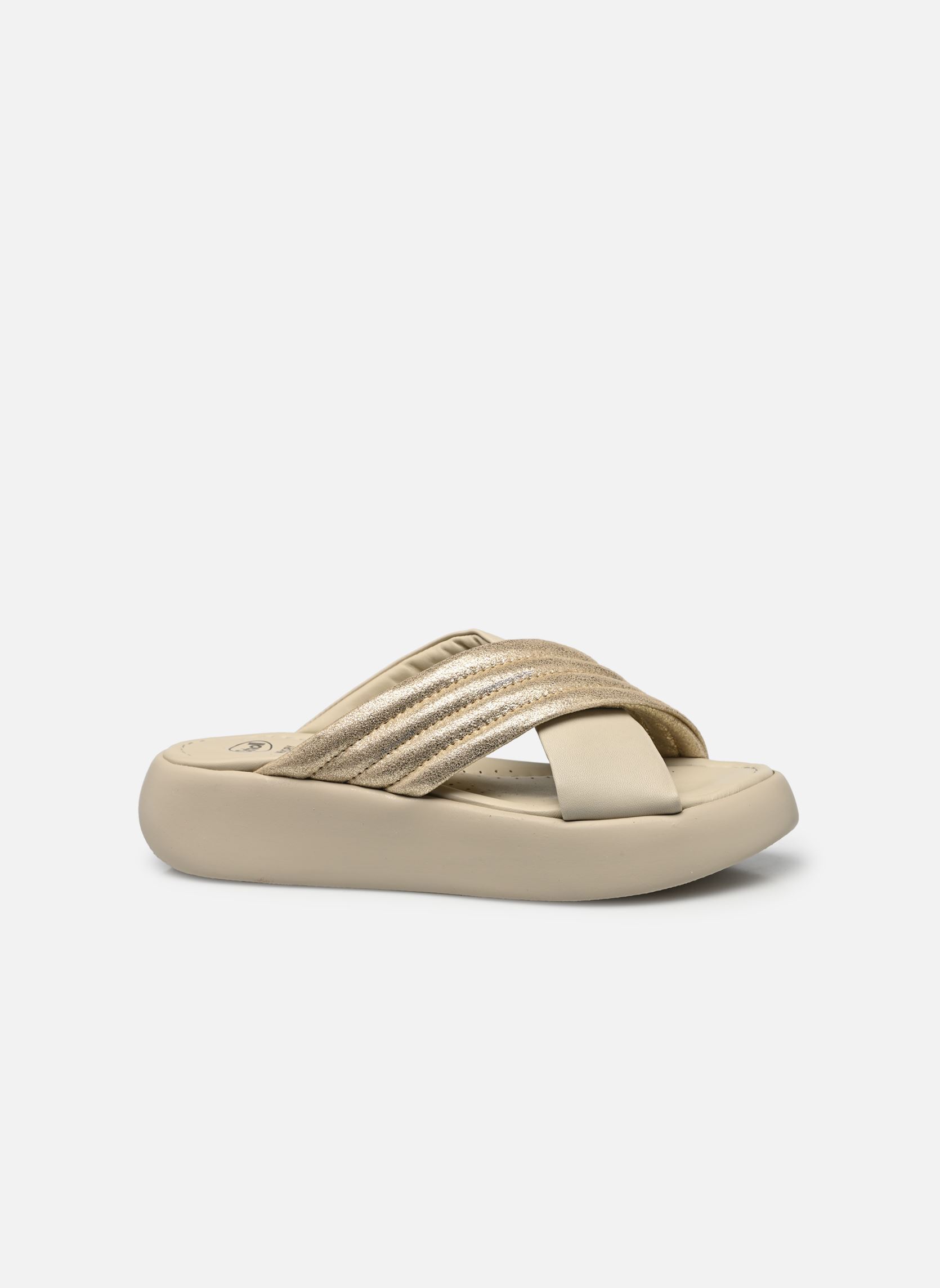 Mules BOCA CROSS COMFORT femme or et bronze Scholl Mules BOCA CROSS COMFORT femme or et bronze Platinum (Gold)