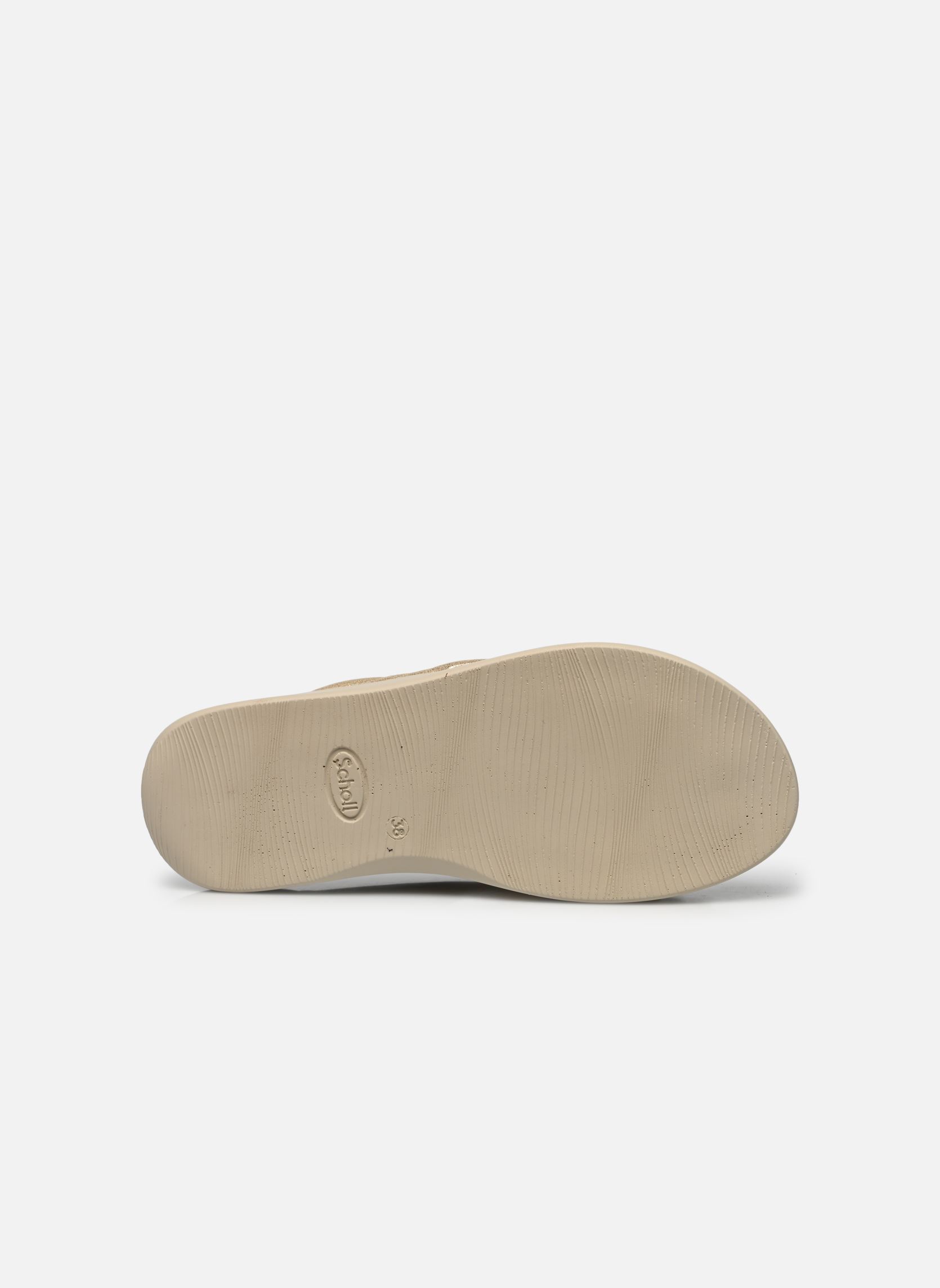 Mules BOCA CROSS COMFORT femme or et bronze Scholl Mules BOCA CROSS COMFORT femme or et bronze Platinum (Gold)