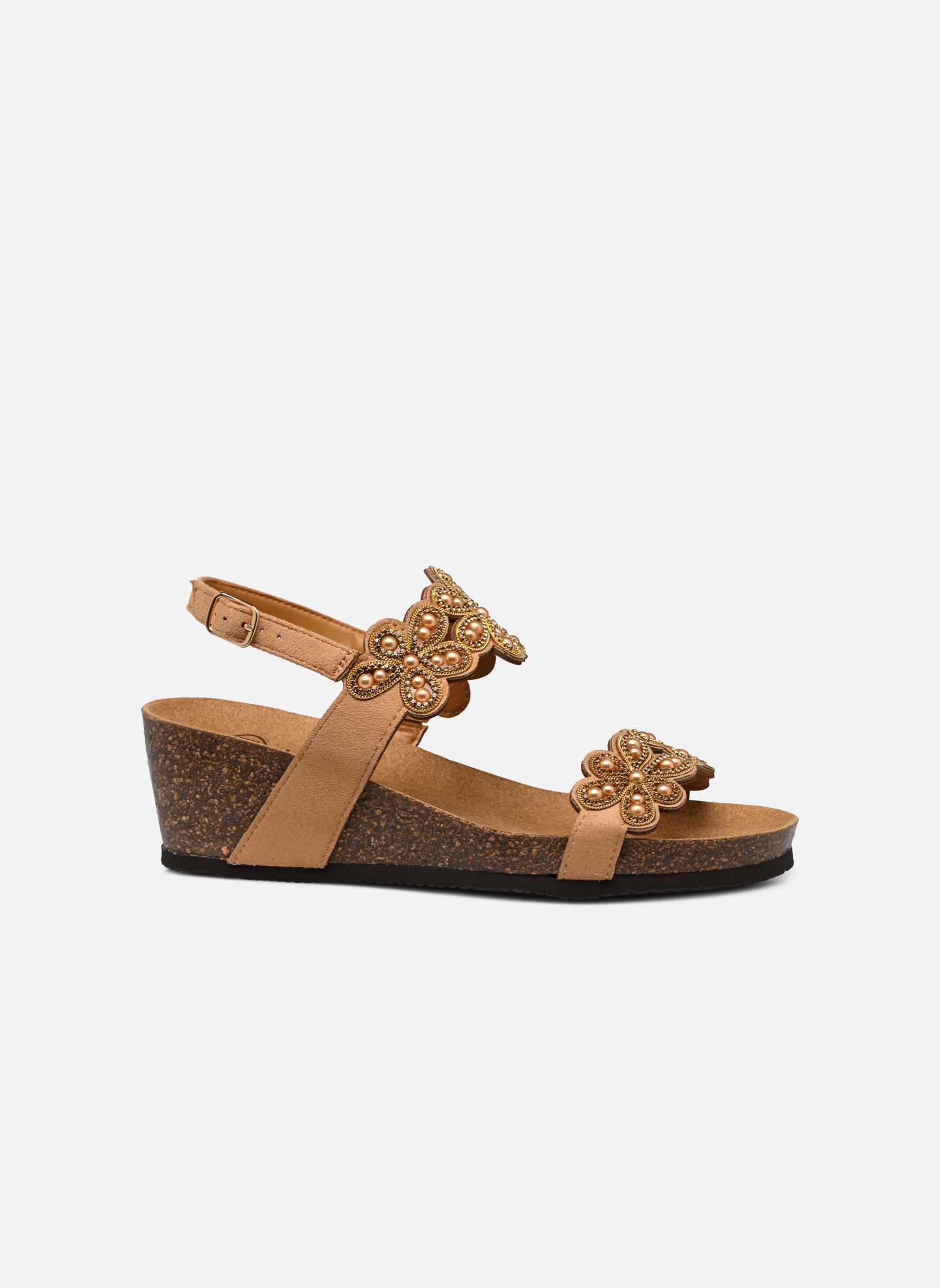 Sandalen met sleehak en plateau PALINURO SANDAL COMFORT dames beige Scholl Sandalen met sleehak en plateau PALINURO SANDAL COMFORT dames beige Beige