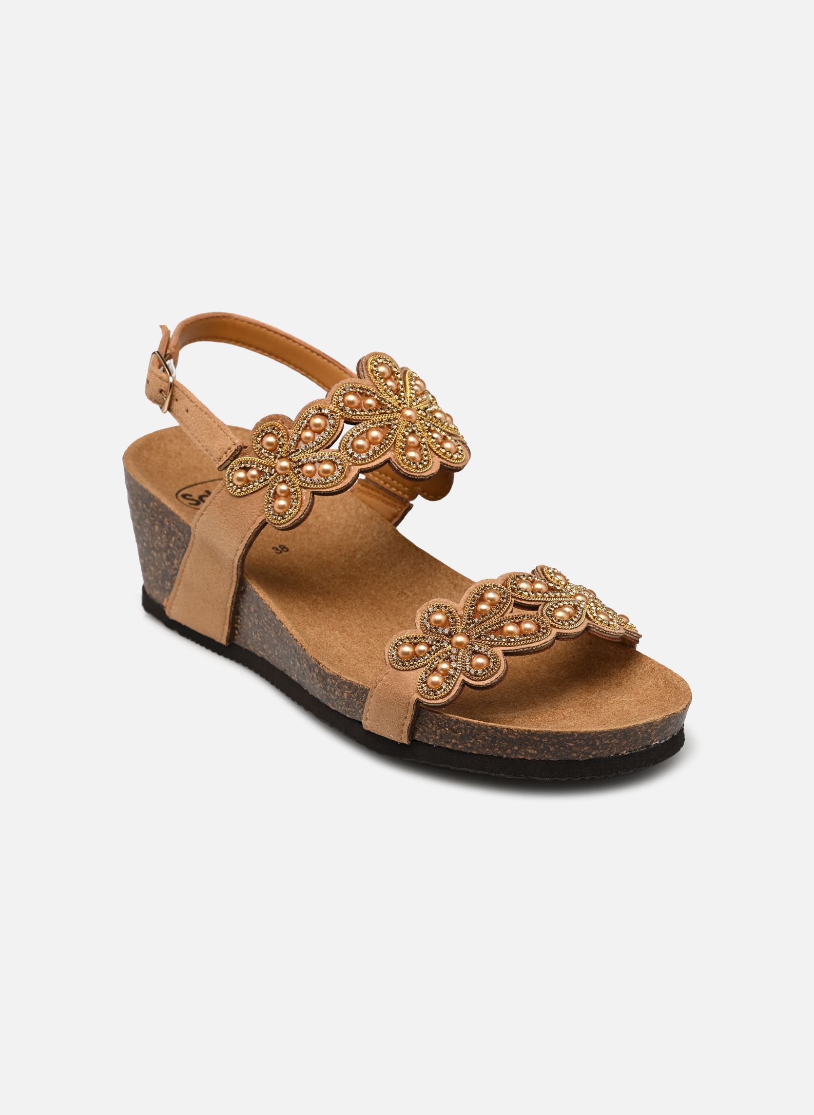 Sandalen met sleehak en plateau PALINURO SANDAL COMFORT dames beige Scholl Sandalen met sleehak en plateau PALINURO SANDAL COMFORT dames beige Beige