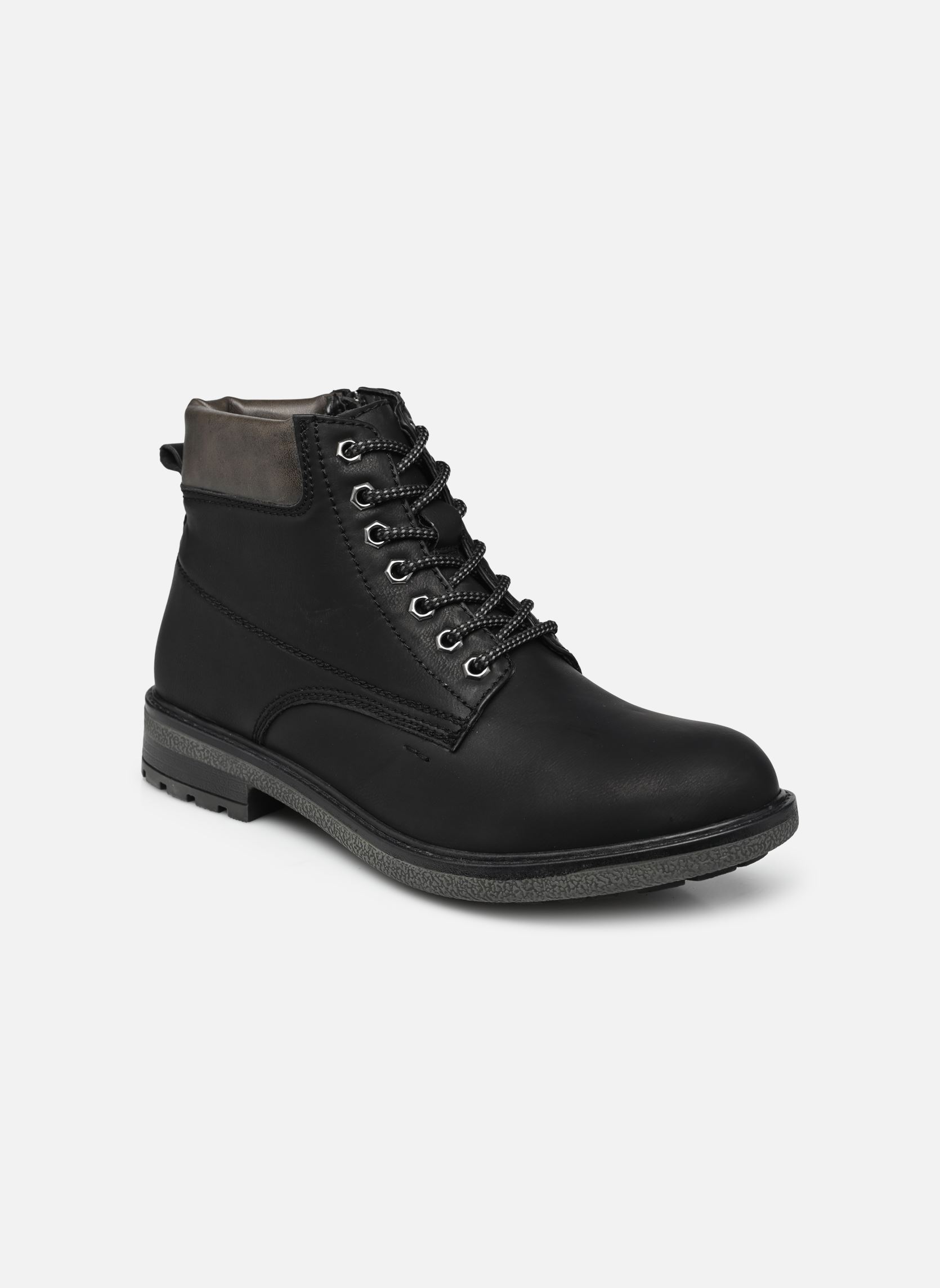 Stivaletti con lacci Thamiet uomo nero I Love Shoes Stivaletti con lacci Thamiet uomo nero NOIR