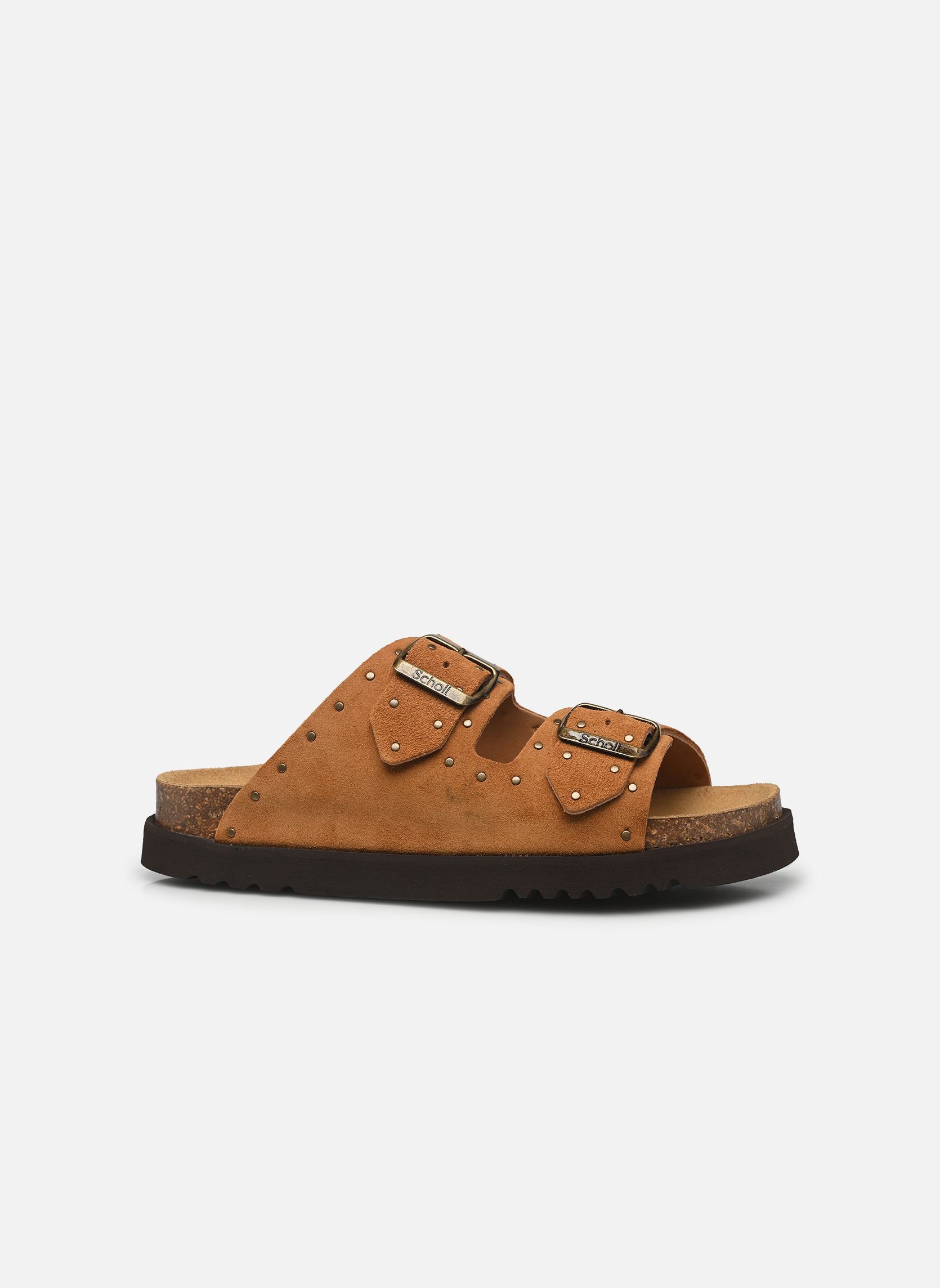 Pantoletten BEATRIZ COLLECTION damen braun Scholl Pantoletten BEATRIZ COLLECTION damen braun BROWN SUEDE + STUDS