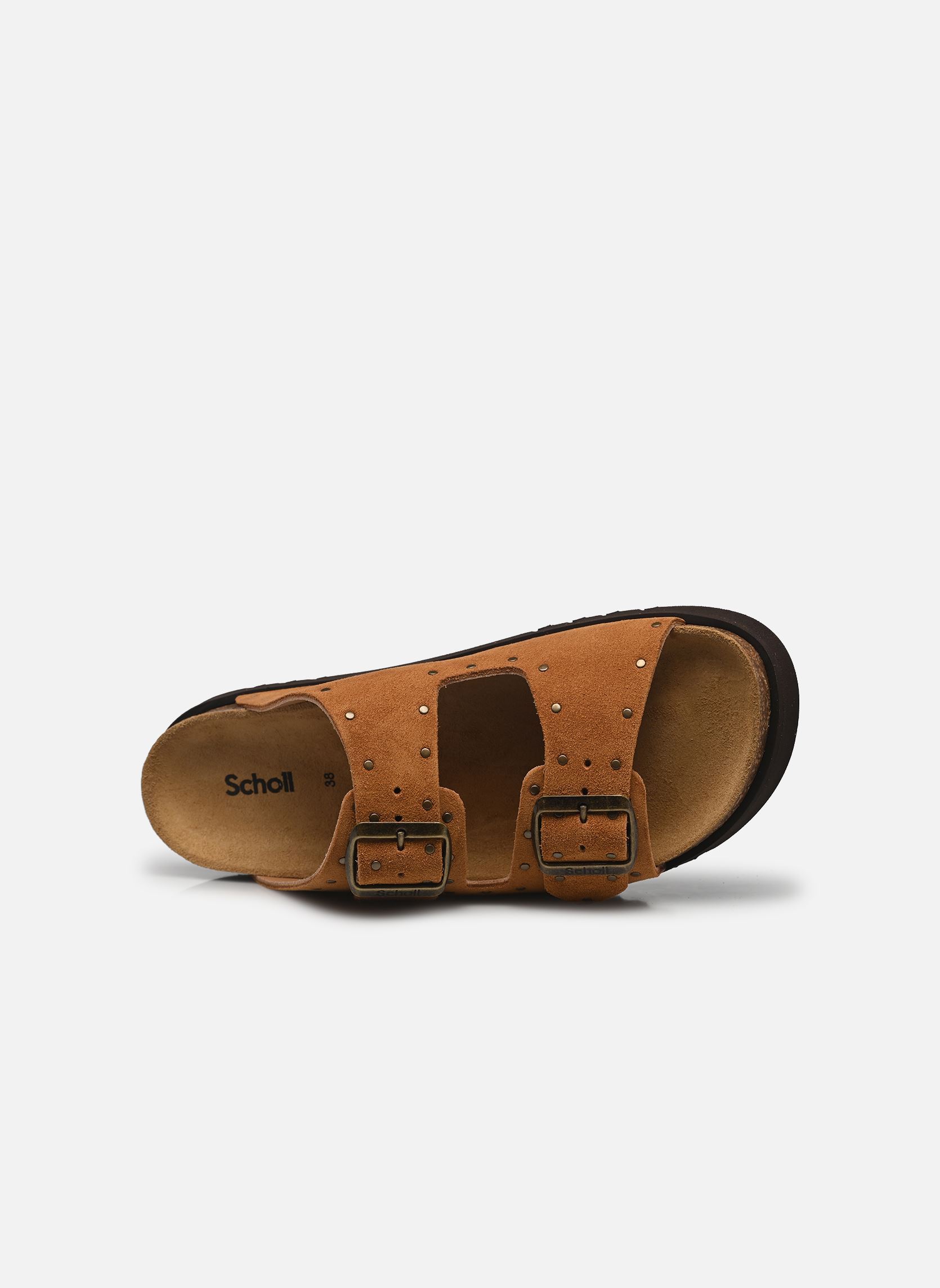 Pantoletten BEATRIZ COLLECTION damen braun Scholl Pantoletten BEATRIZ COLLECTION damen braun BROWN SUEDE + STUDS
