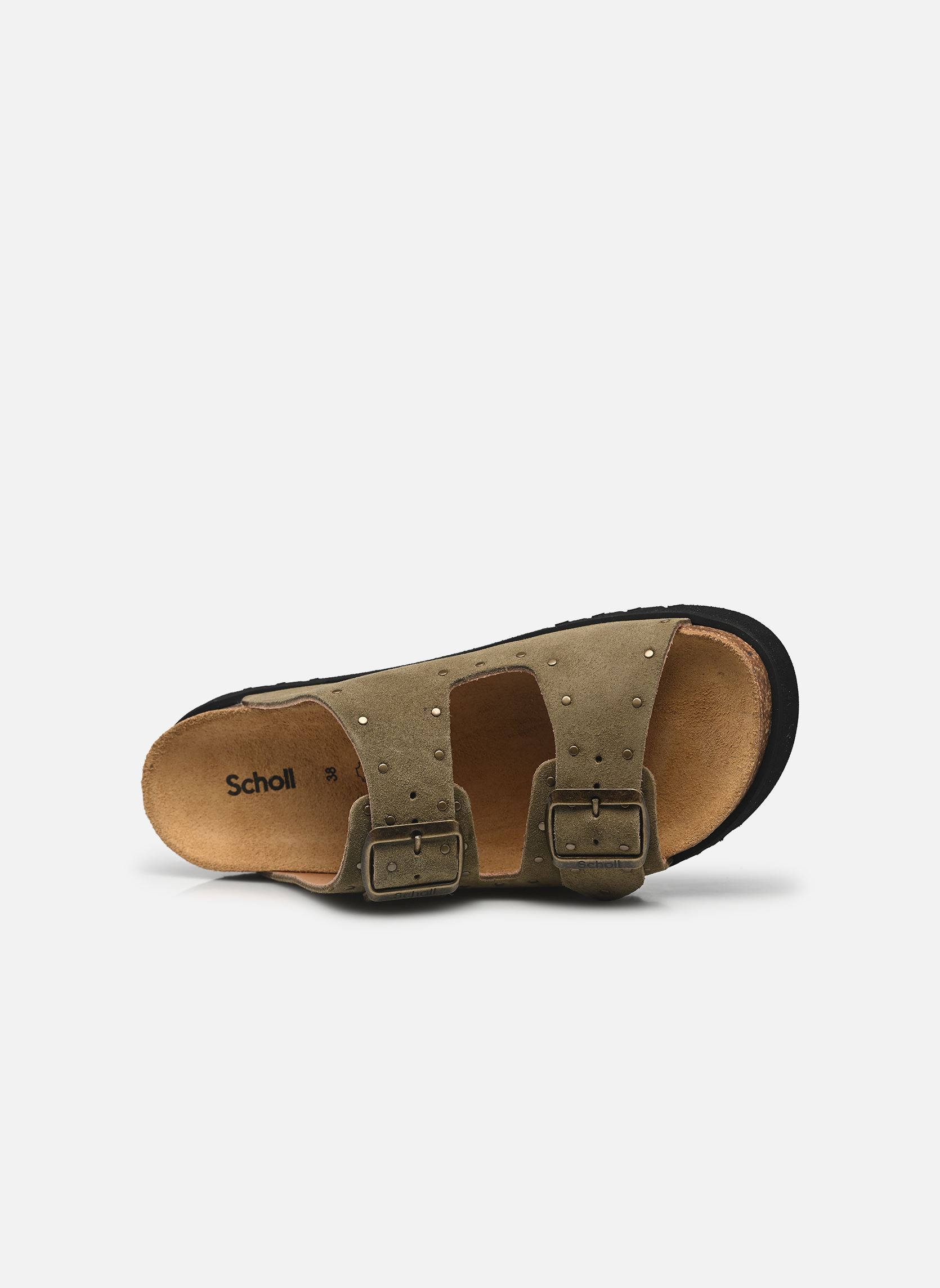 Muilen BEATRIZ COLLECTION dames groen Scholl Muilen BEATRIZ COLLECTION dames groen KHAKI SUEDE + STUDS