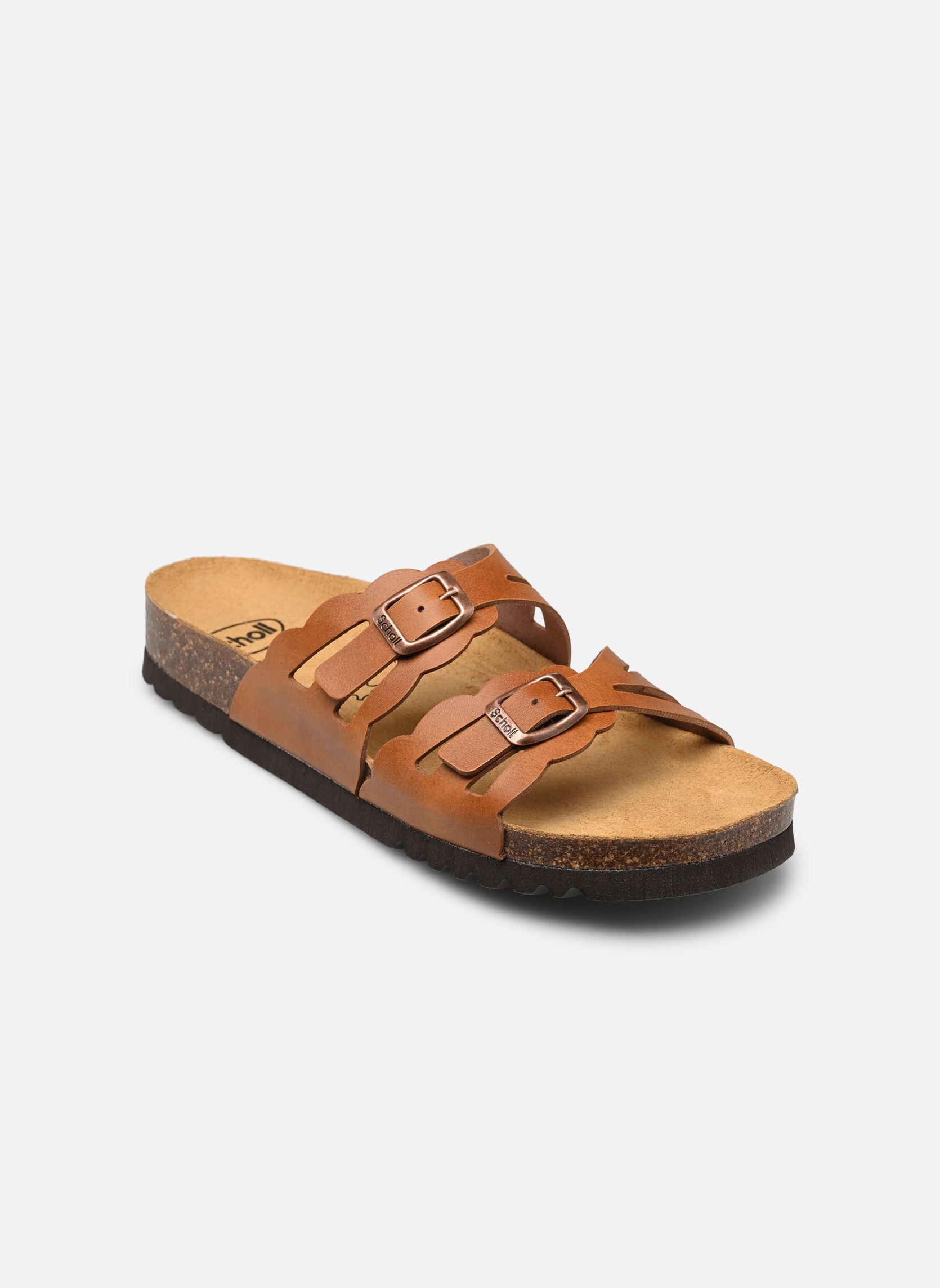 Muilen JEANNE COLLECTION dames bruin Scholl Muilen JEANNE COLLECTION dames bruin COGNAC