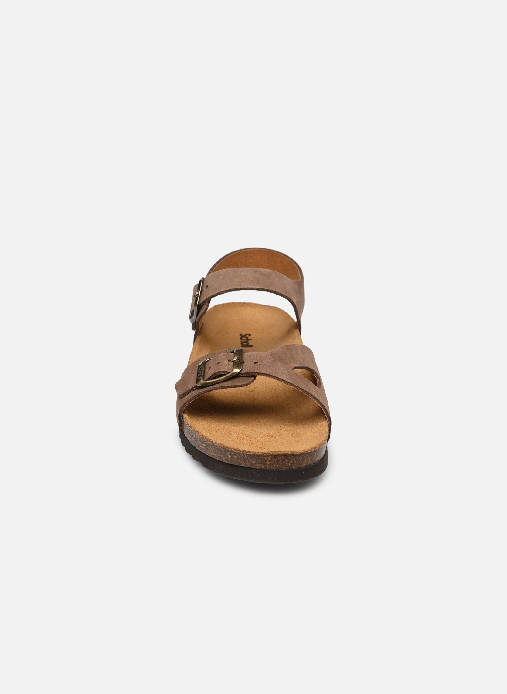 Sandales LORRAINE COLLECTION femme marron Scholl Sandales LORRAINE COLLECTION femme marron LIGHT BROWN NUBUCK