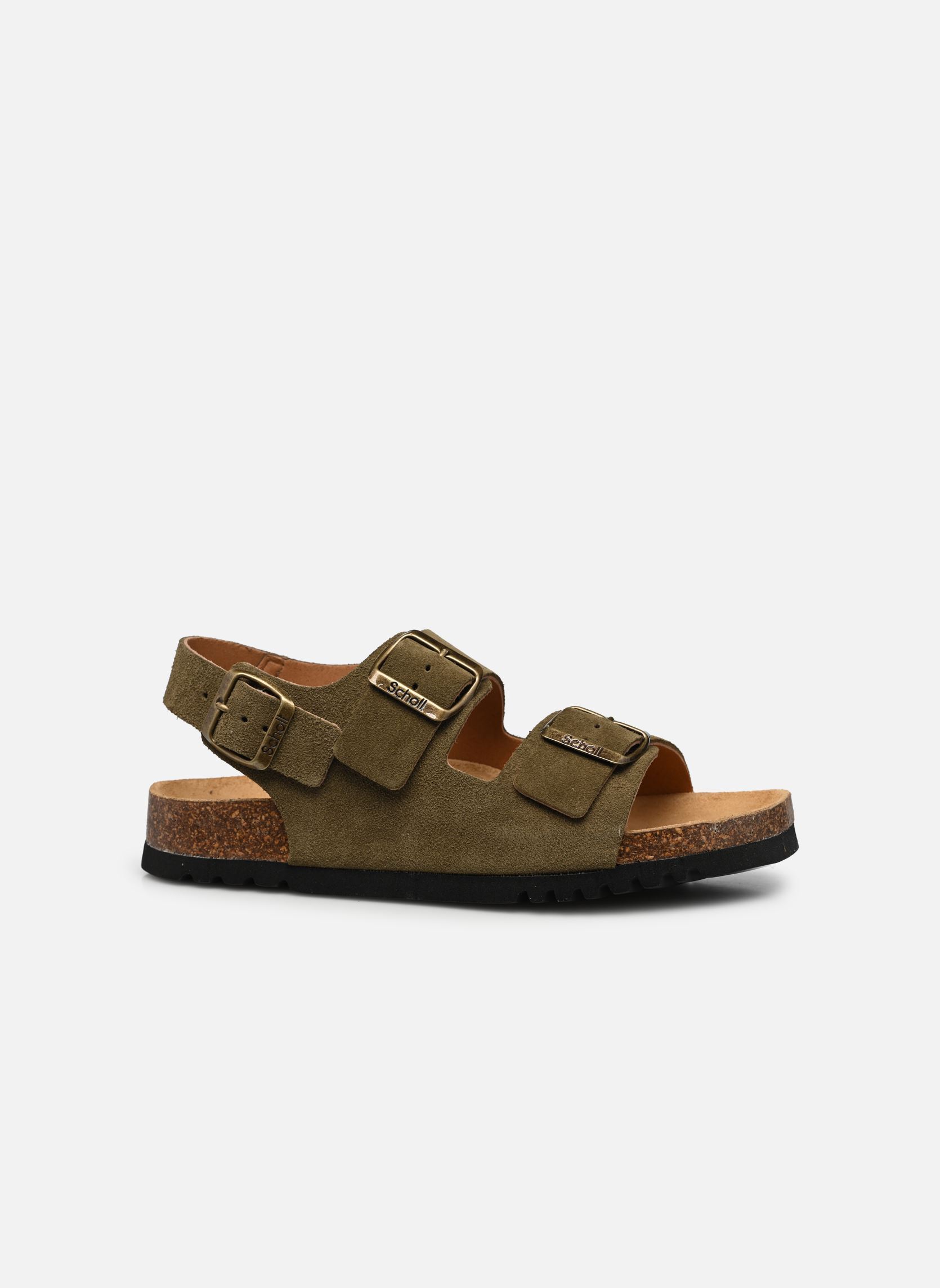 Sandalen HENRIETTE COLLECTION damen grün Scholl Sandalen HENRIETTE COLLECTION damen grün KAKI SUEDE