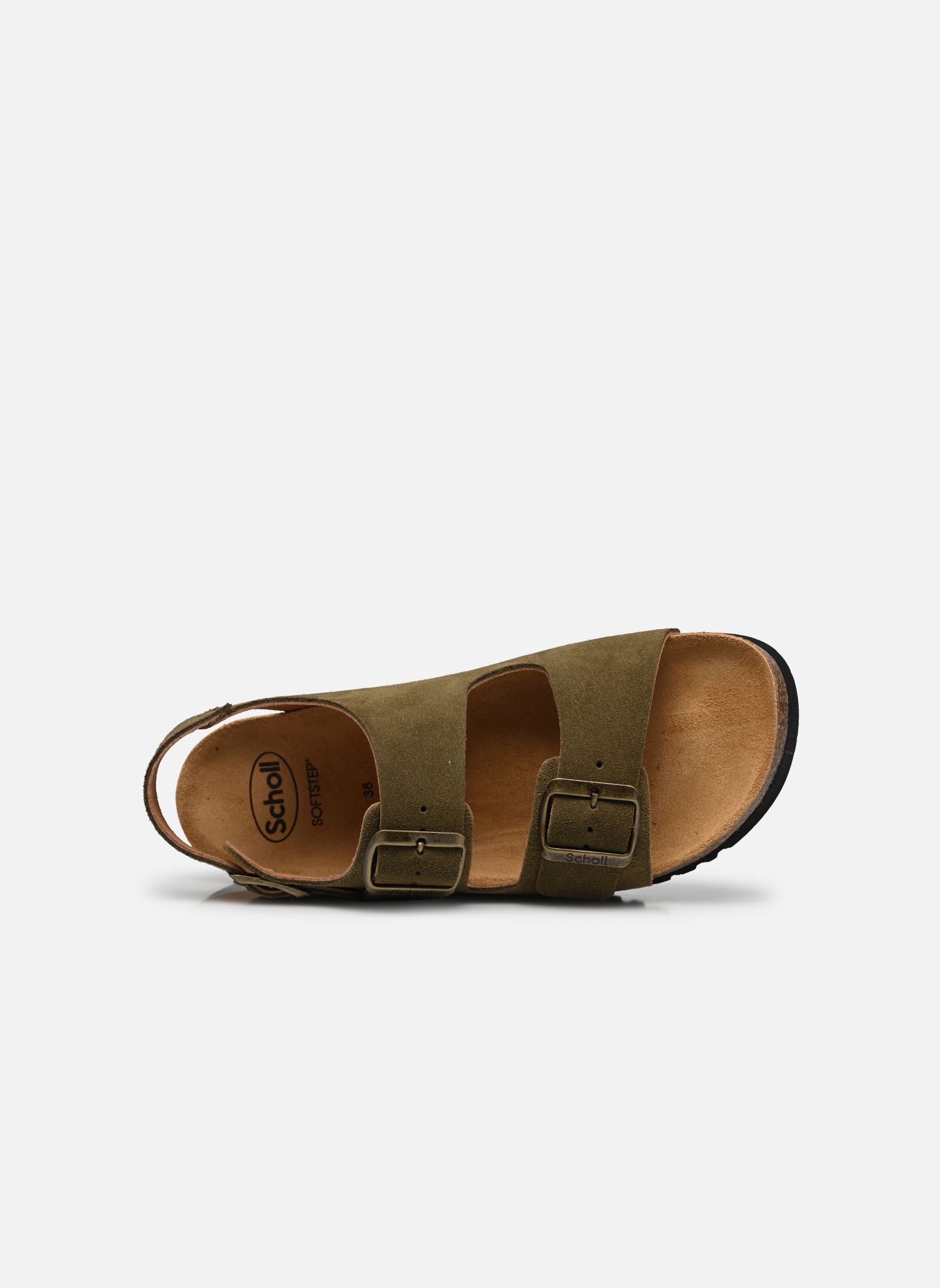 Sandalen HENRIETTE COLLECTION damen grün Scholl Sandalen HENRIETTE COLLECTION damen grün KAKI SUEDE