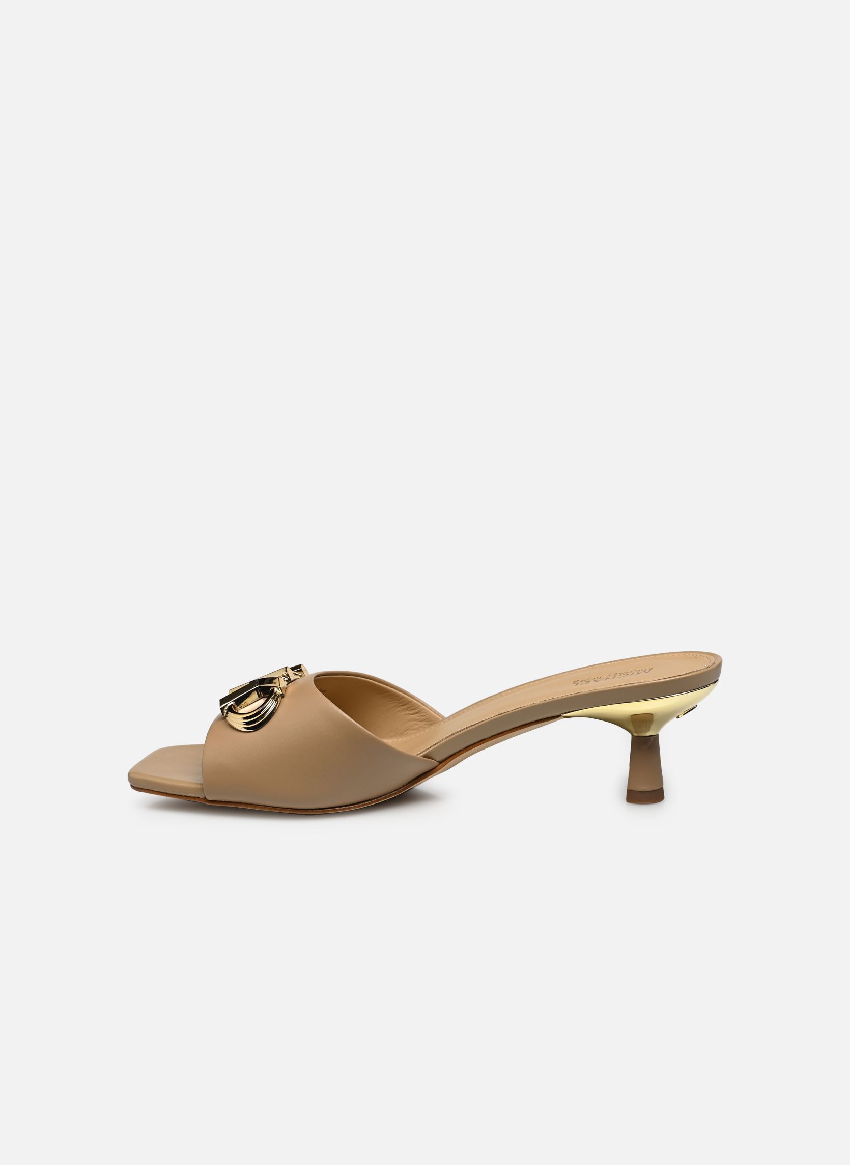 Mules AMAL KITTEN SANDAL femme marron Michael Michael Kors Mules AMAL KITTEN SANDAL femme marron CAMEL