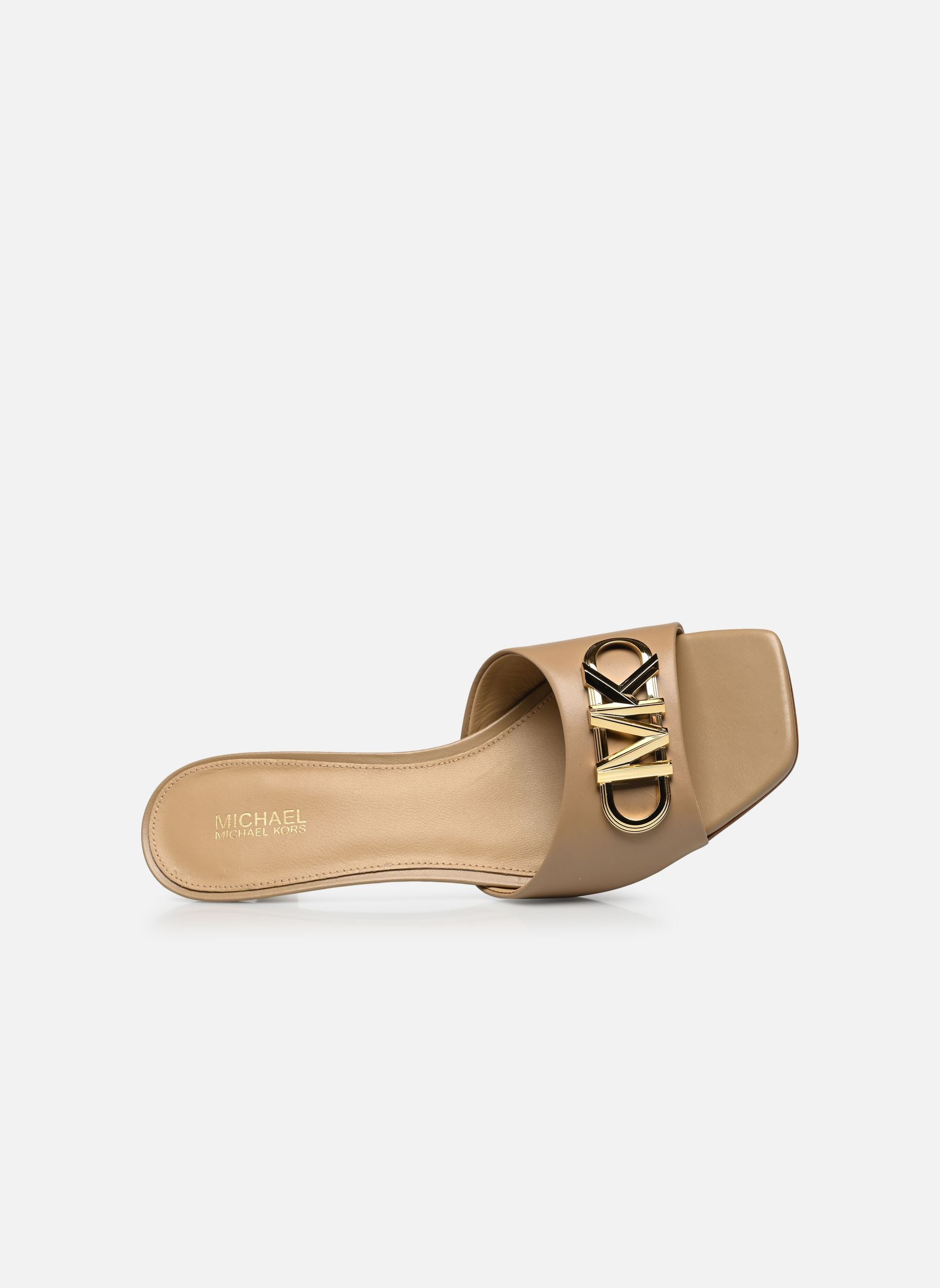 Mules AMAL KITTEN SANDAL femme marron Michael Michael Kors Mules AMAL KITTEN SANDAL femme marron CAMEL