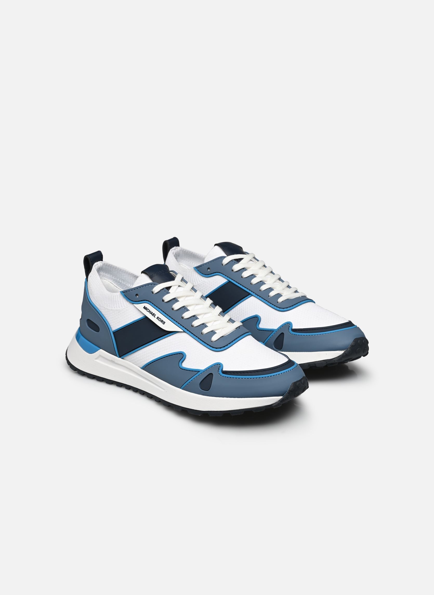 Sneakers basse MILES KNIT TRAINER uomo blu Michael Michael Kors Sneakers basse MILES KNIT TRAINER uomo blu Denim multi