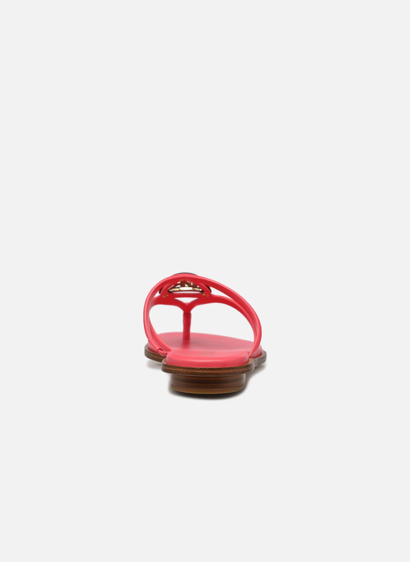 Mules HAMPTON FLAT SANDAL femme rose Michael Michael Kors Mules HAMPTON FLAT SANDAL femme rose Geranium