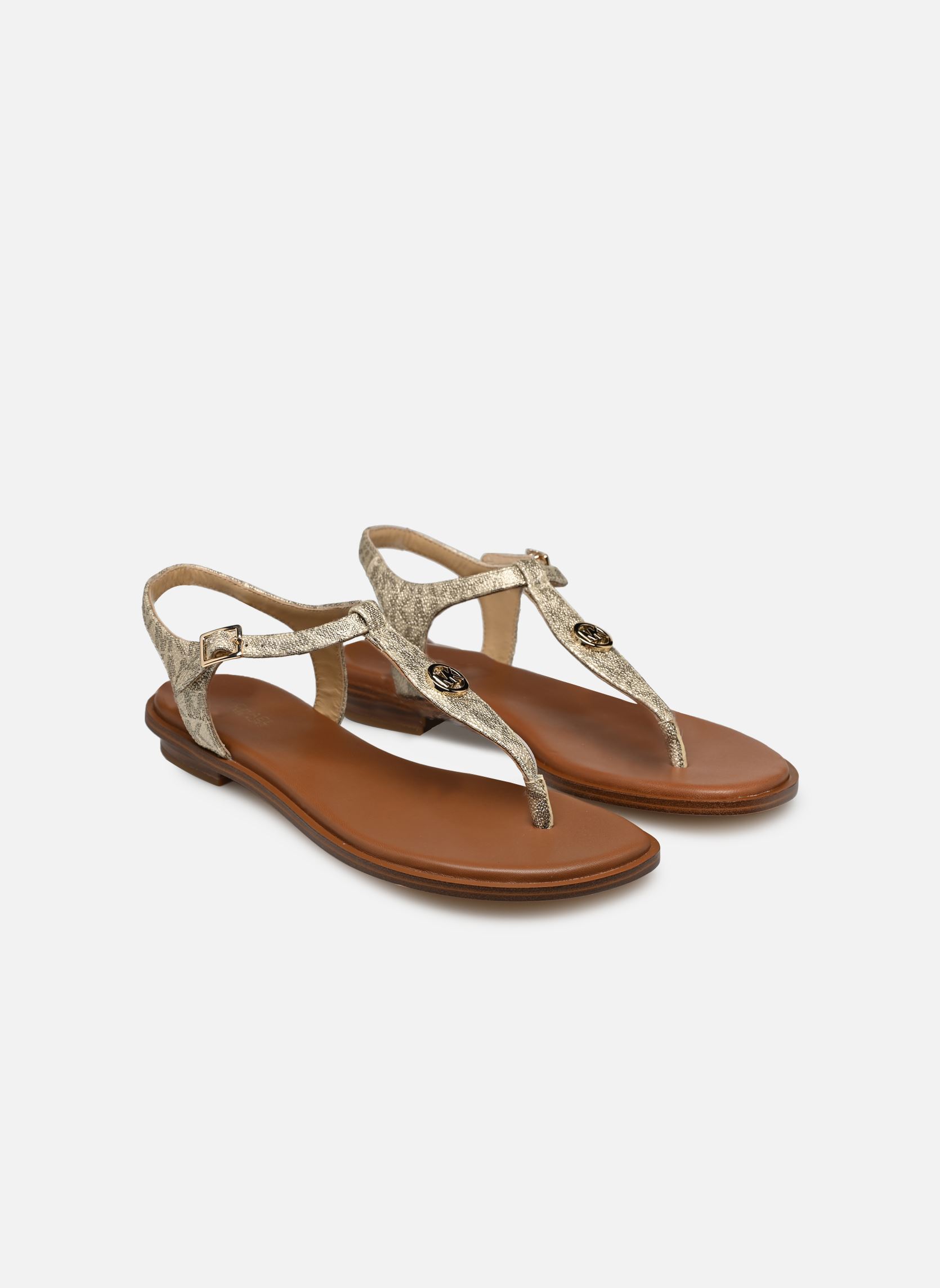 Sandalen MALLORY THONG 2 damen gold und bronze Michael Michael Kors Sandalen MALLORY THONG 2 damen gold und bronze Pale Gold