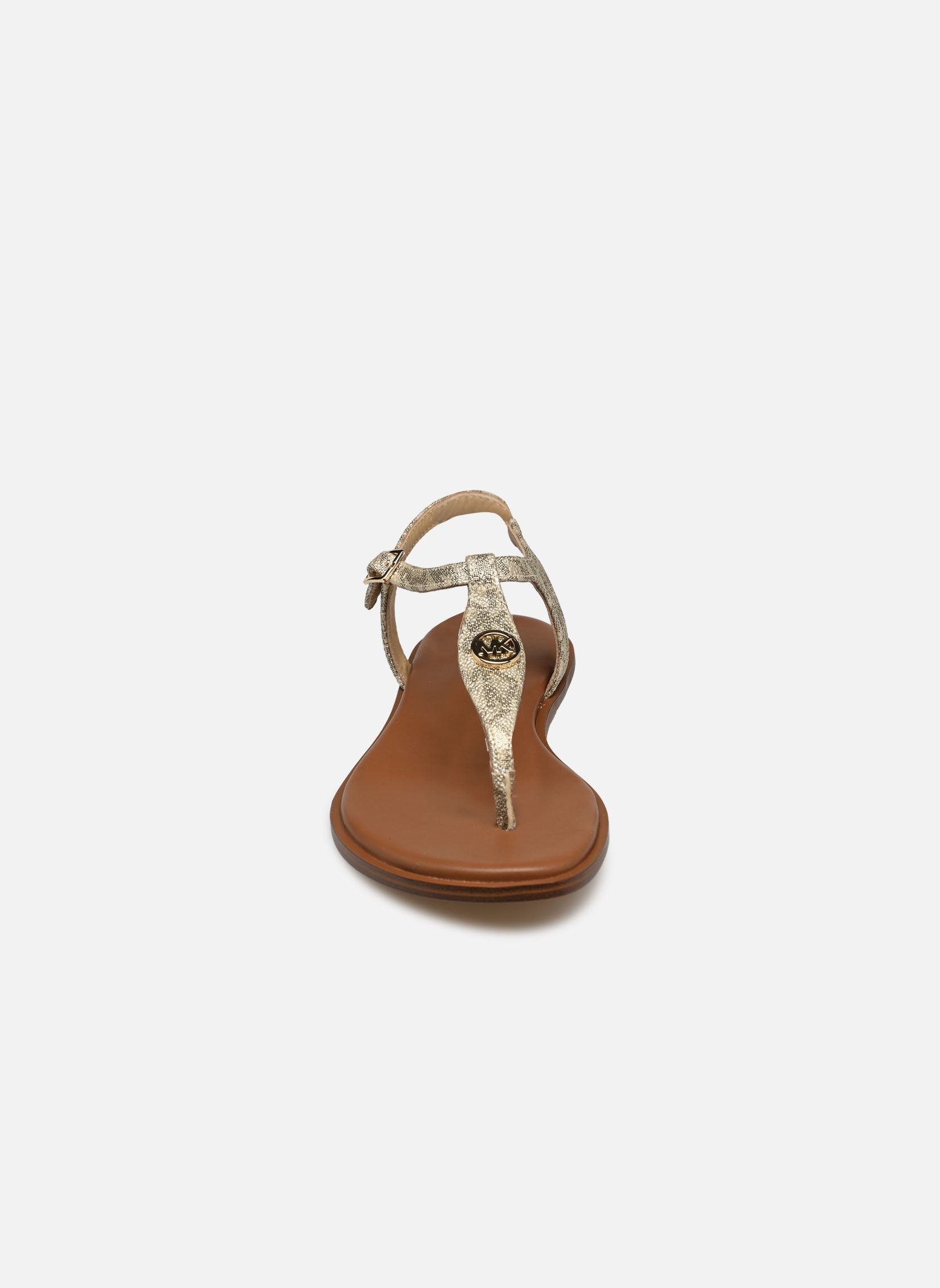 Sandalen MALLORY THONG 2 damen gold und bronze Michael Michael Kors Sandalen MALLORY THONG 2 damen gold und bronze Pale Gold