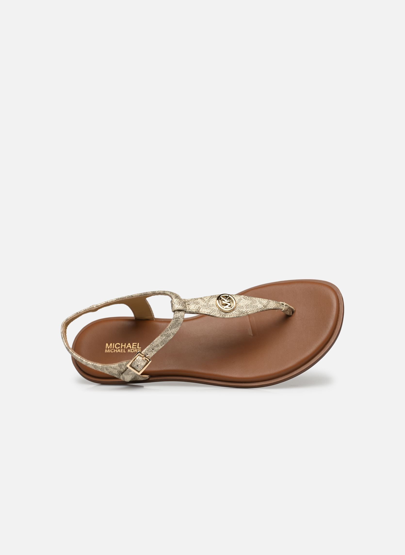 Sandalen MALLORY THONG 2 damen gold und bronze Michael Michael Kors Sandalen MALLORY THONG 2 damen gold und bronze Pale Gold