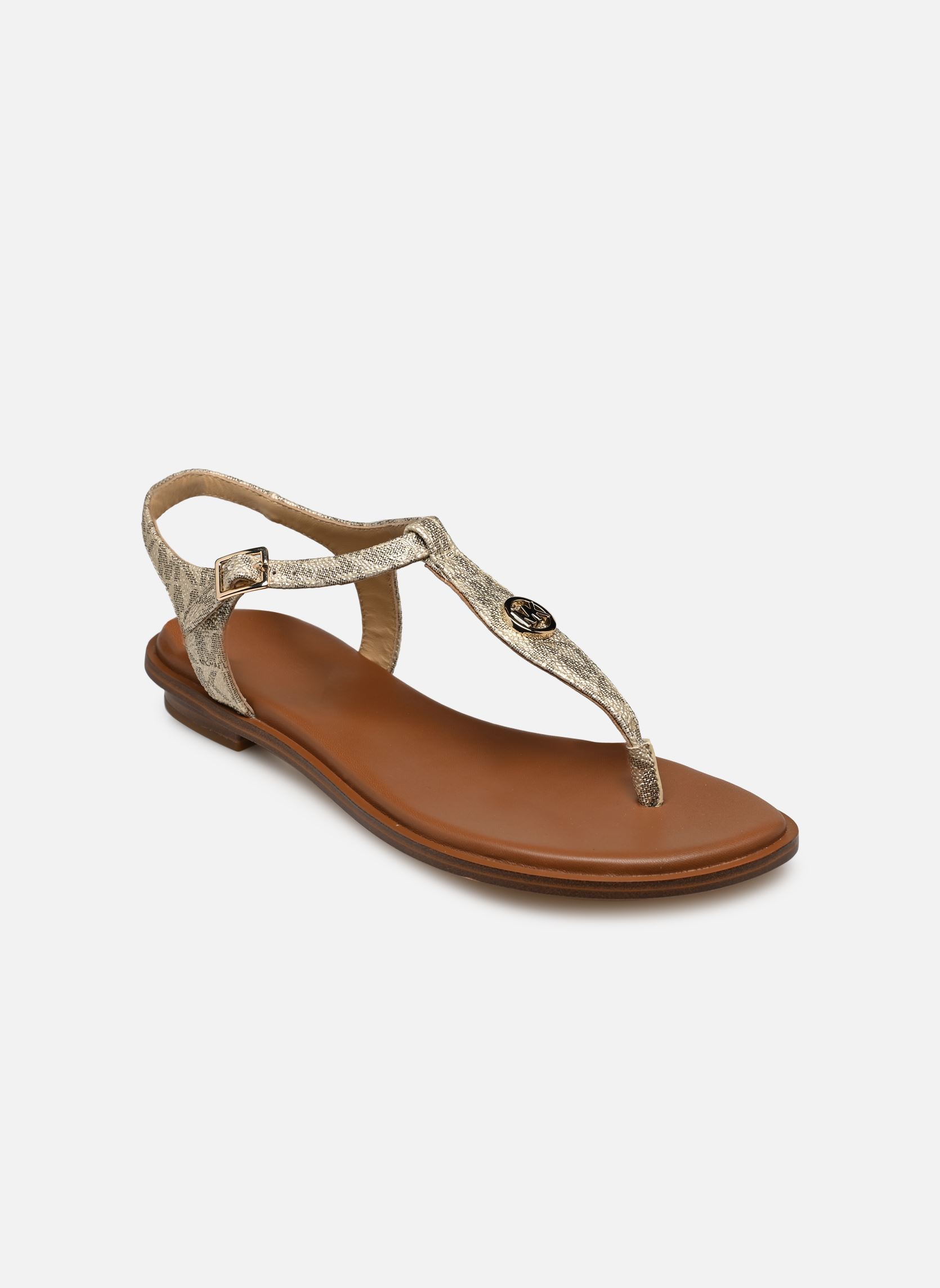 Sandalen MALLORY THONG 2 damen gold und bronze Michael Michael Kors Sandalen MALLORY THONG 2 damen gold und bronze Pale Gold