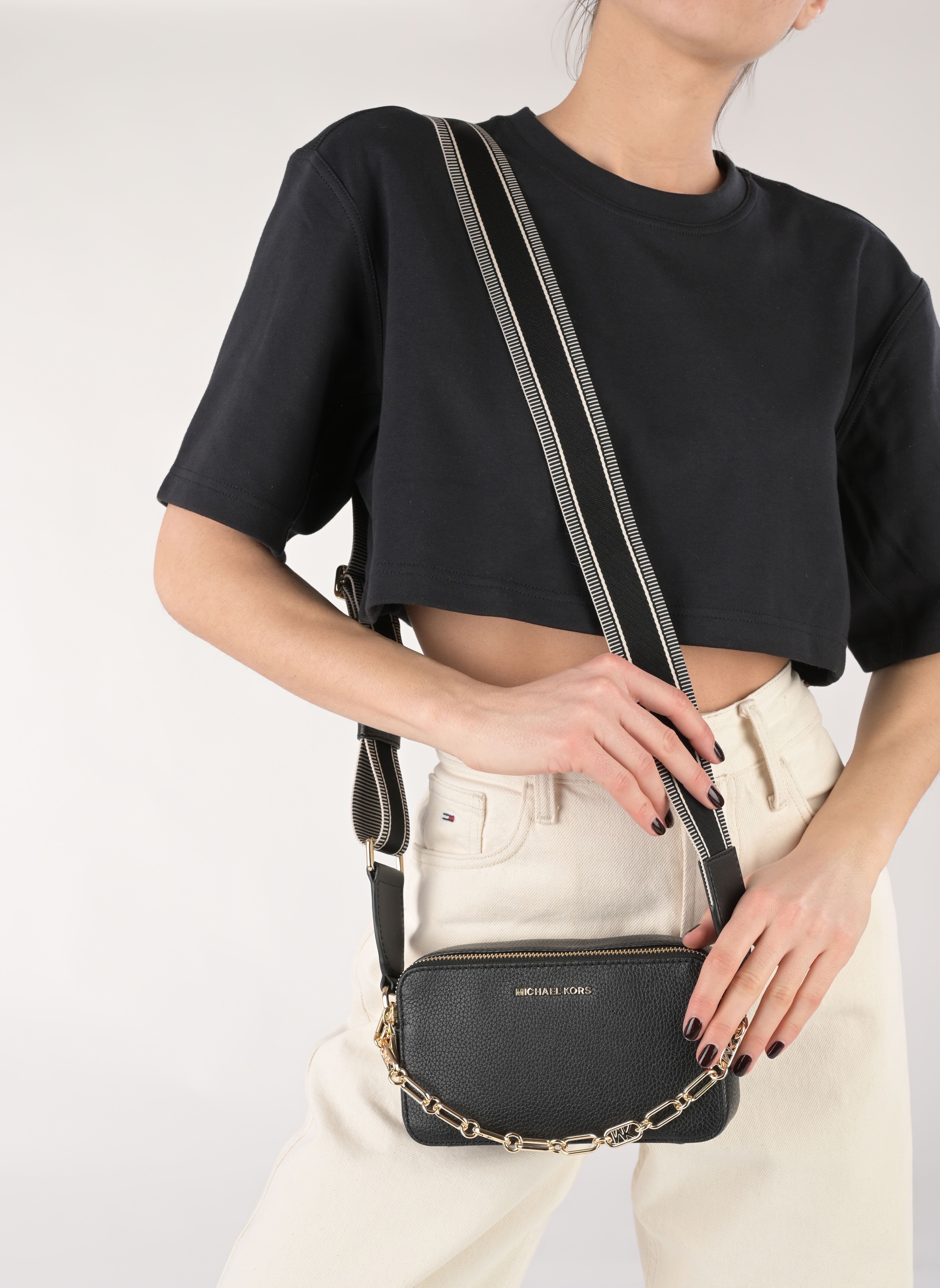 Sacs bandoulière SM DBL ZP CAMRA CHN XBODY femme noir Michael Michael Kors Sacs bandoulière SM DBL ZP CAMRA CHN XBODY femme noir BLACK