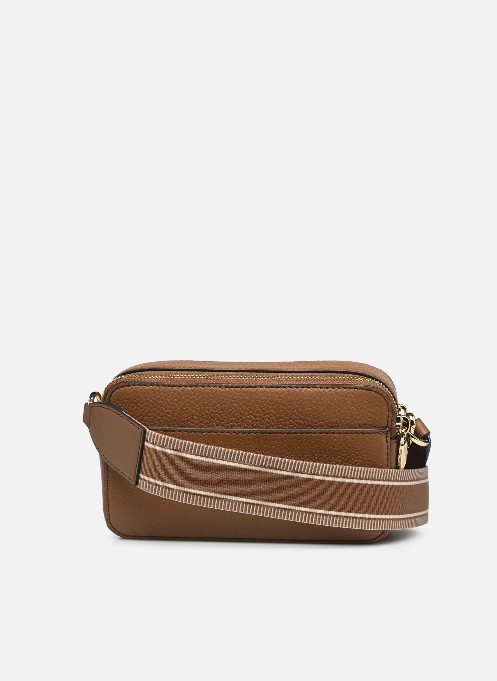Bandolera SM DBL ZP CAMRA CHN XBODY mujer marrón Michael Michael Kors Bandolera SM DBL ZP CAMRA CHN XBODY mujer marrón LUGGAGE