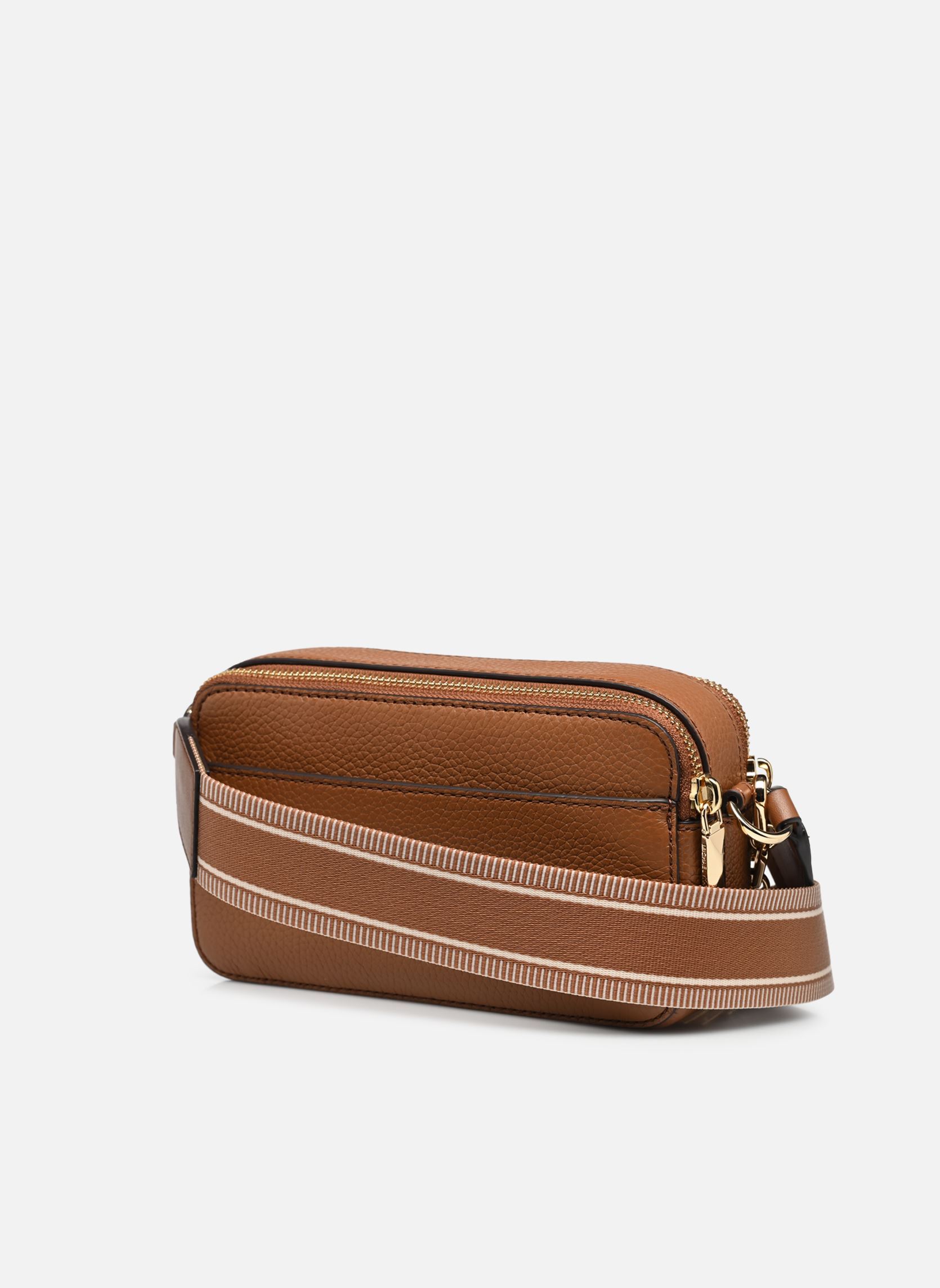 Bandolera SM DBL ZP CAMRA CHN XBODY mujer marrón Michael Michael Kors Bandolera SM DBL ZP CAMRA CHN XBODY mujer marrón LUGGAGE