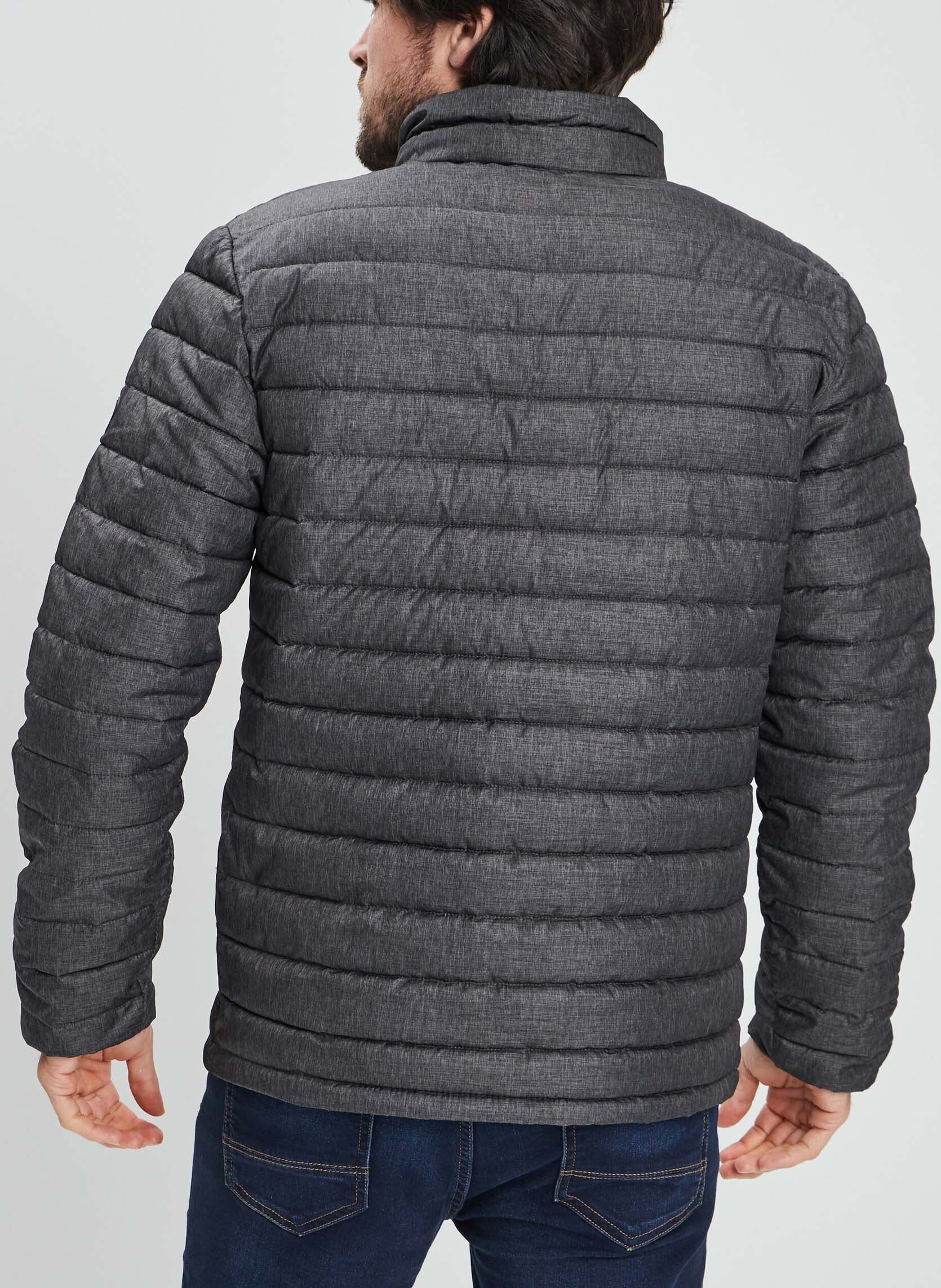 Doudounes Cre1Cocoon_Col homme gris CREEKS Doudounes Cre1Cocoon_Col homme gris Gris Fonce