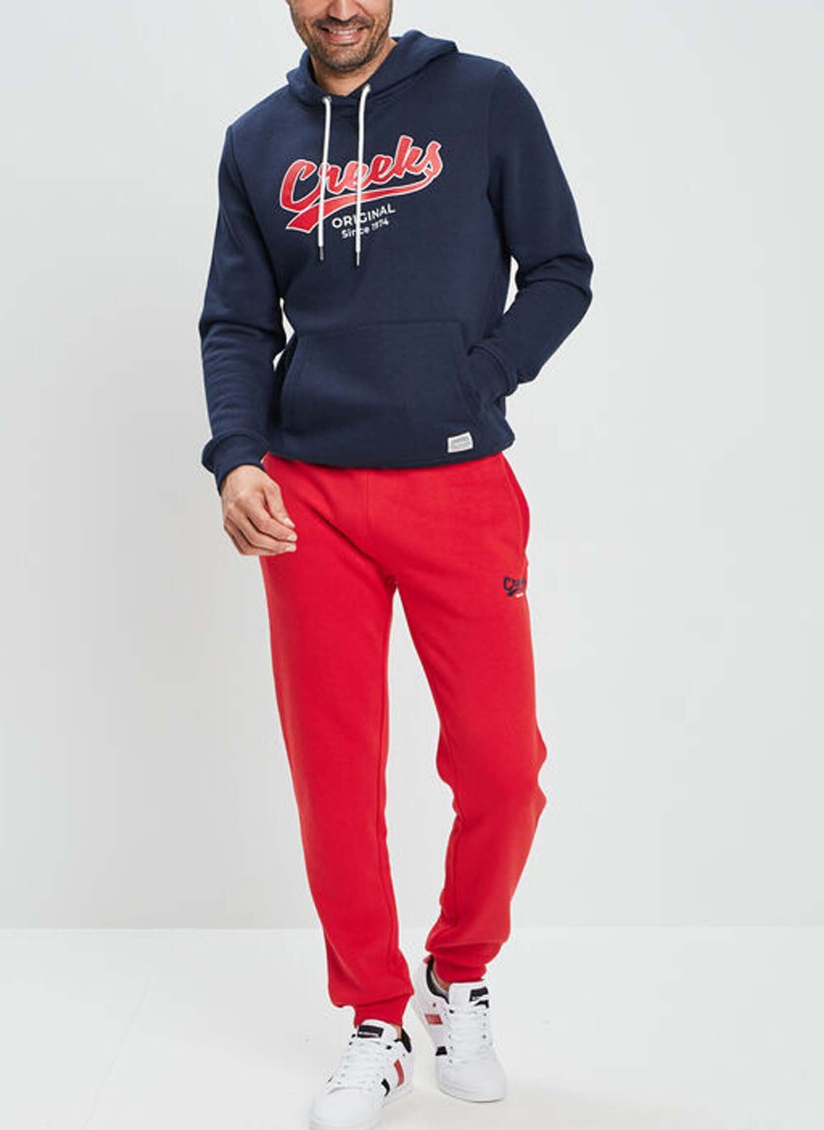 Pulls Cre1Simon_Originrouge homme bleu CREEKS Pulls Cre1Simon_Originrouge homme bleu BLEU MARINE