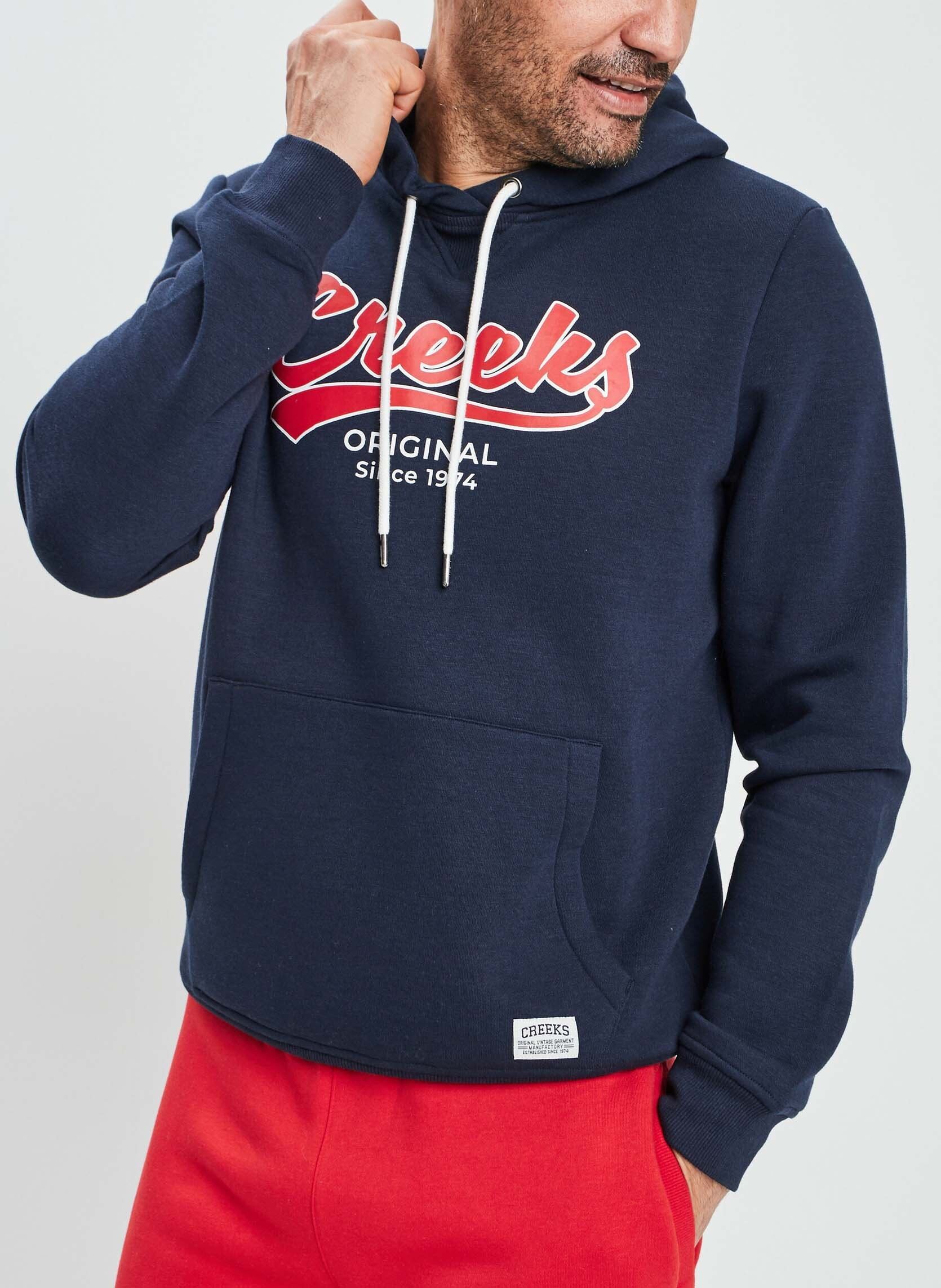 Pulls Cre1Simon_Originrouge homme bleu CREEKS Pulls Cre1Simon_Originrouge homme bleu BLEU MARINE