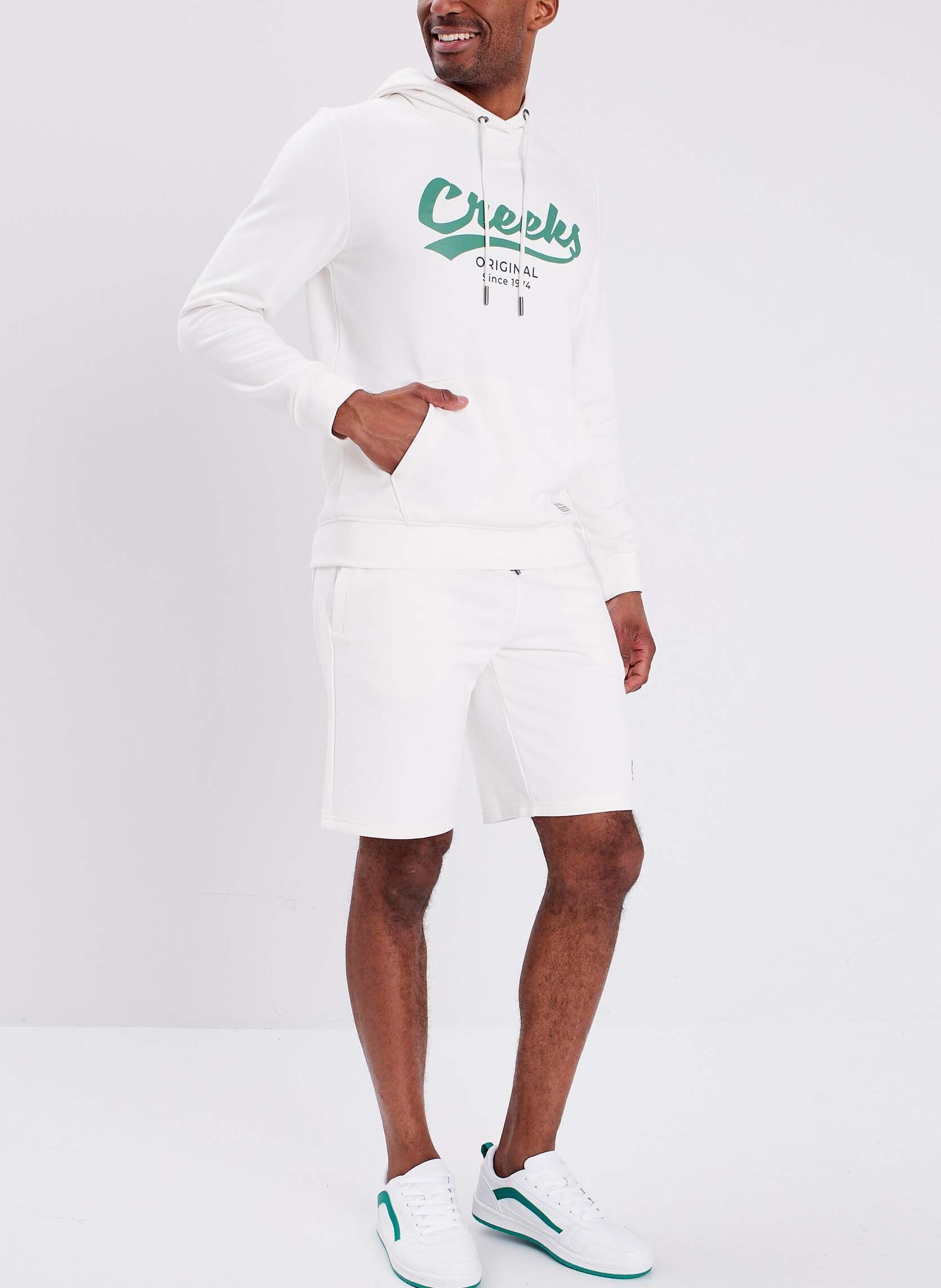 Pulls Cre1Stephan_Originvertb homme blanc CREEKS Pulls Cre1Stephan_Originvertb homme blanc Ecru