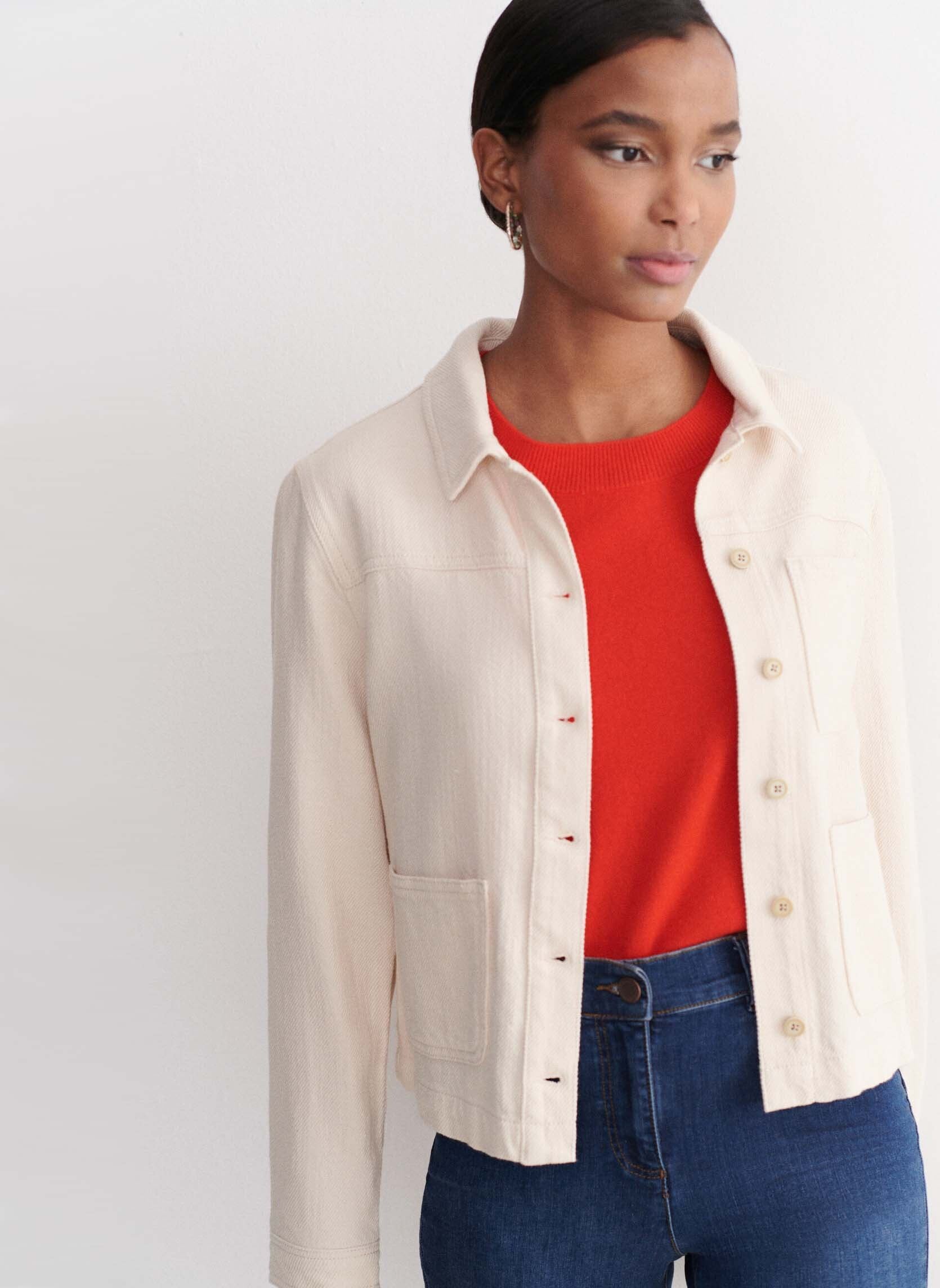 Jacken Vk007-Minatab damen beige Caroll Jacken Vk007-Minatab damen beige ECRU