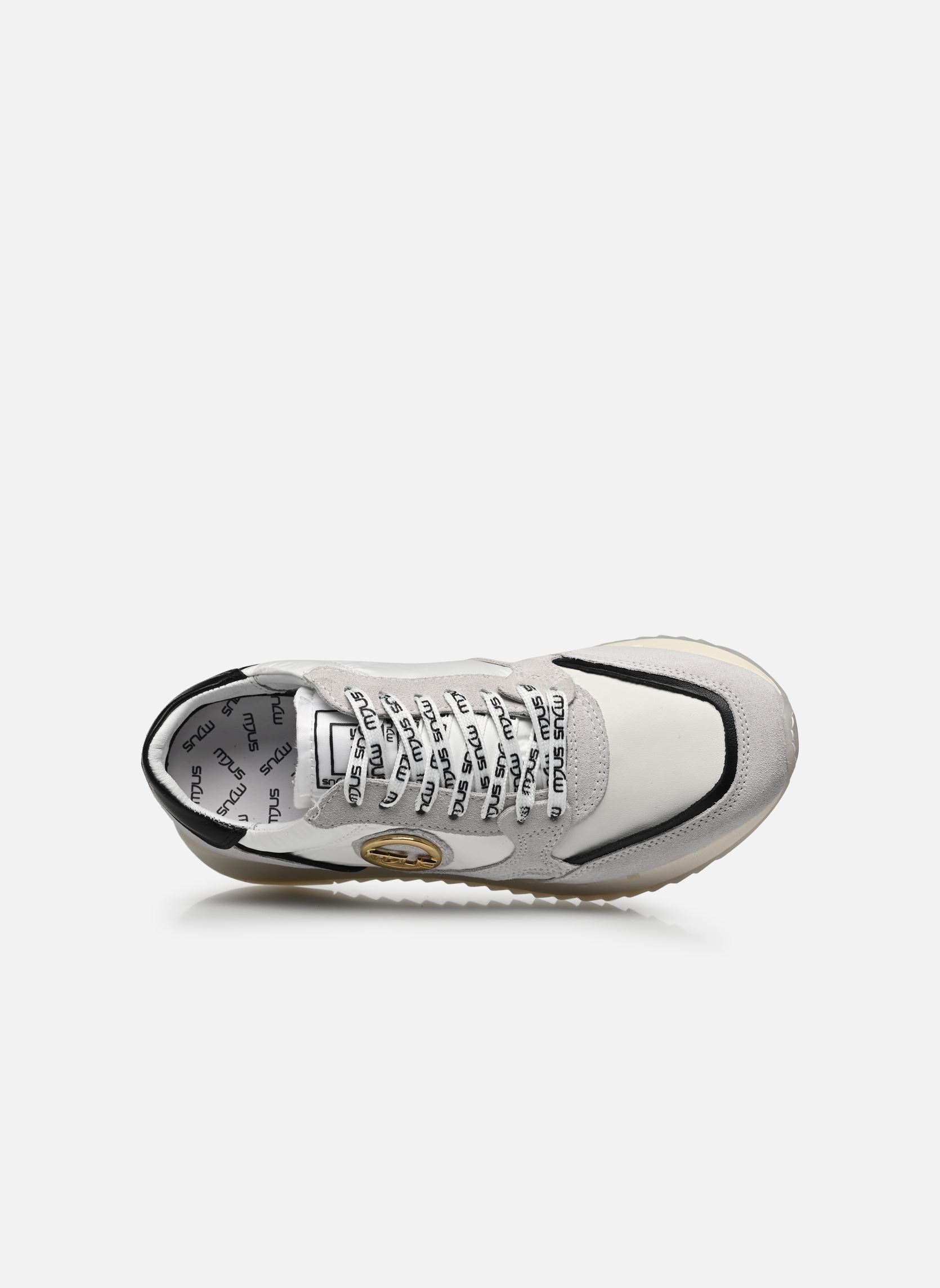 Niedrige Sneaker MINA T36101 damen weiß Mjus Niedrige Sneaker MINA T36101 damen weiß Bianco+Bianco+Nero+Bianco+Bian