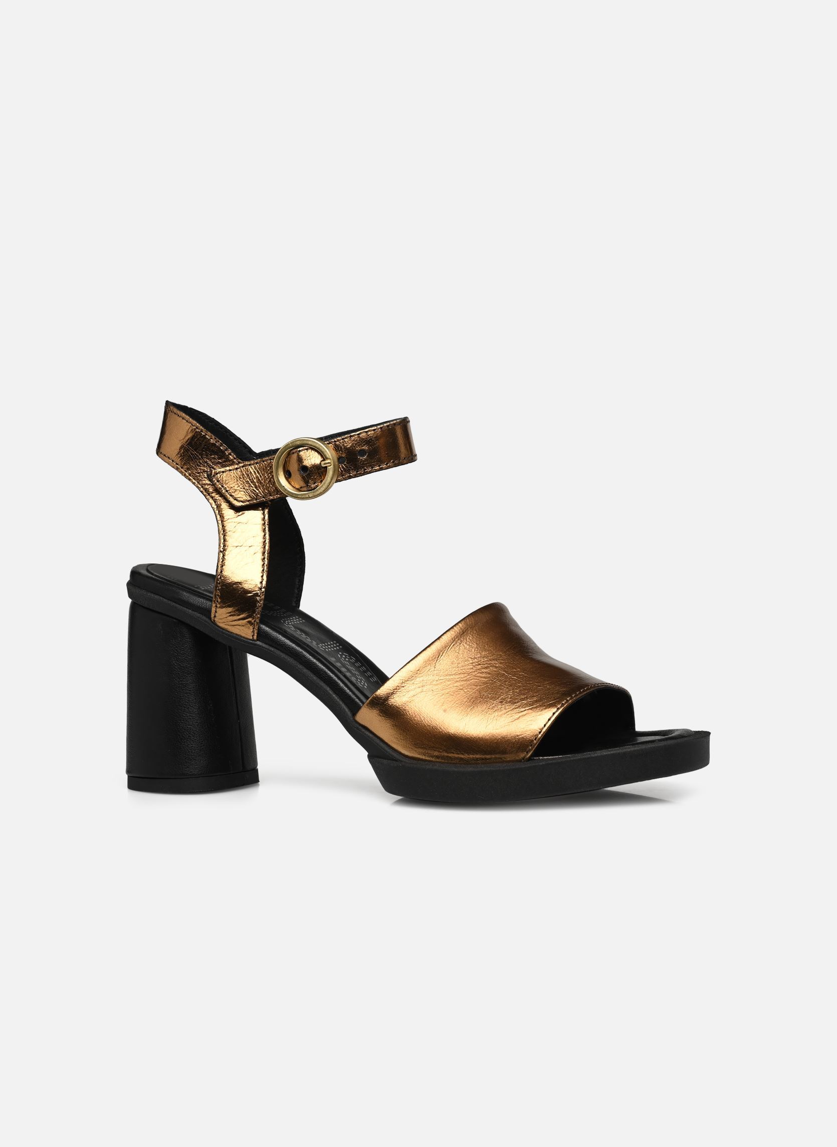 Sandalen JILLA T26006 dames goud en brons Mjus Sandalen JILLA T26006 dames goud en brons ORO+ORO+NERO+NERO