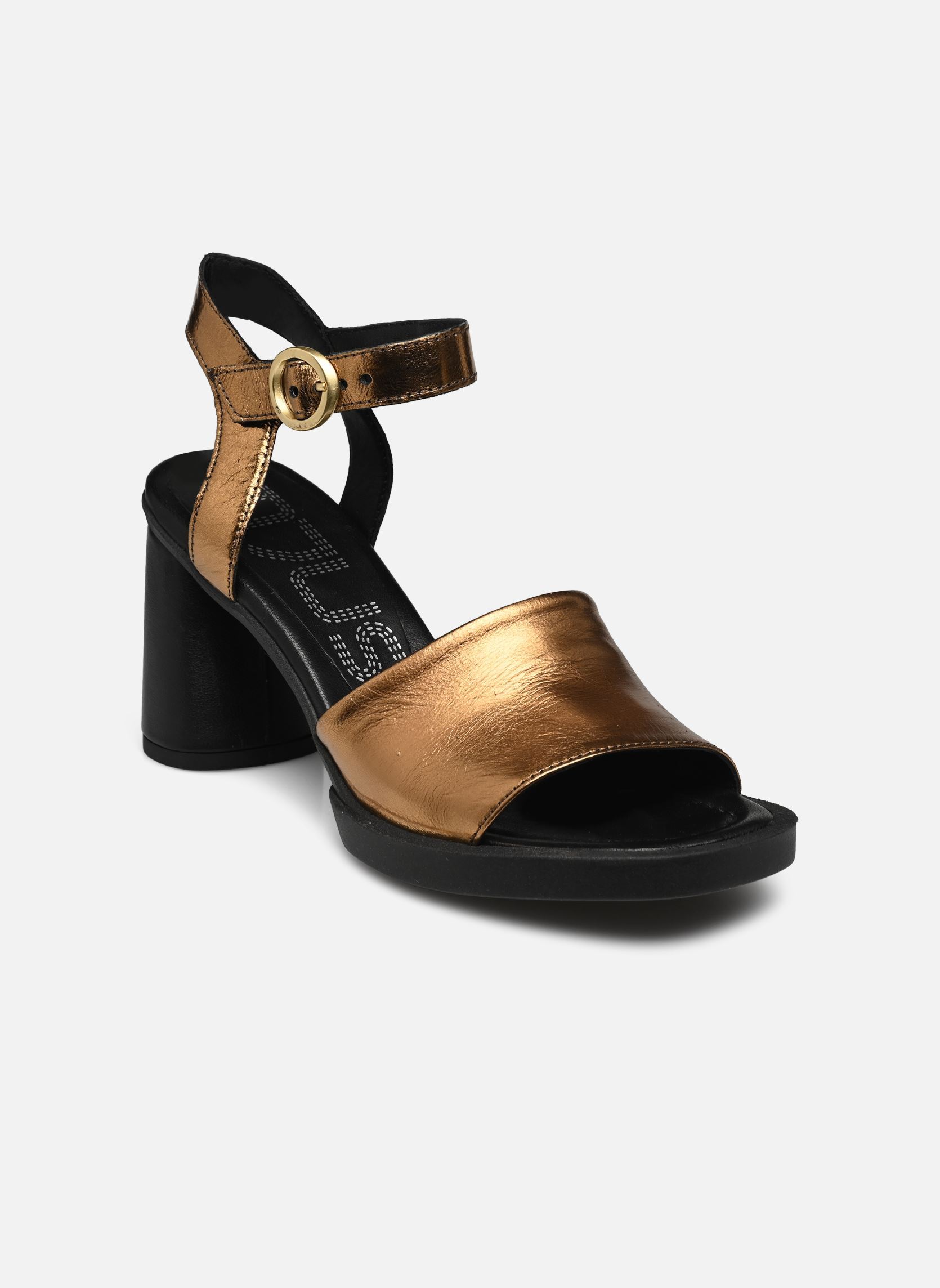 Sandalen JILLA T26006 dames goud en brons Mjus Sandalen JILLA T26006 dames goud en brons ORO+ORO+NERO+NERO