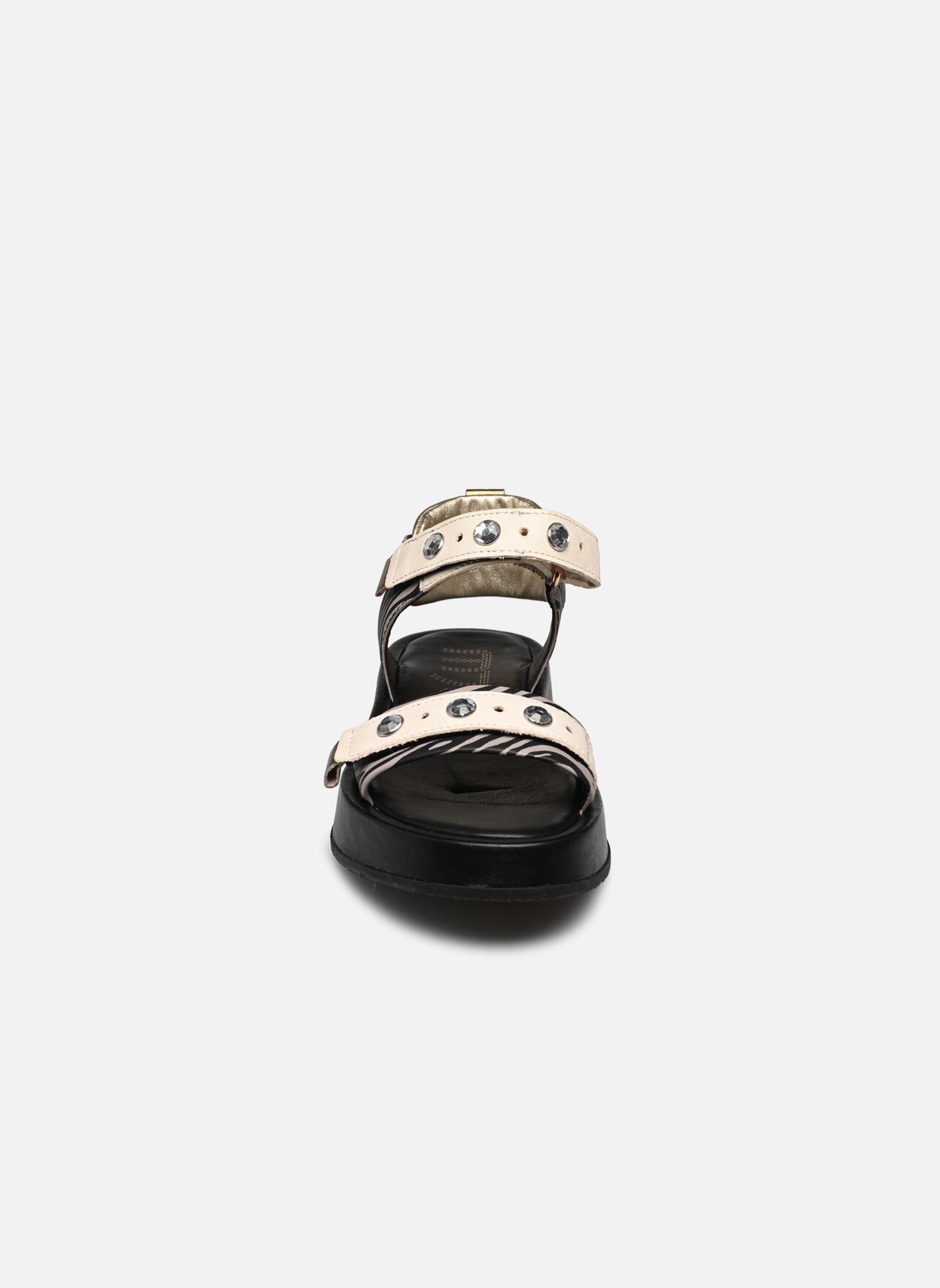 Keil- und Plateausandalen ACIDA T22011 damen mehrfarbig Mjus Keil- und Plateausandalen ACIDA T22011 damen mehrfarbig Medusa+Latte+Sand+Platino+Nero