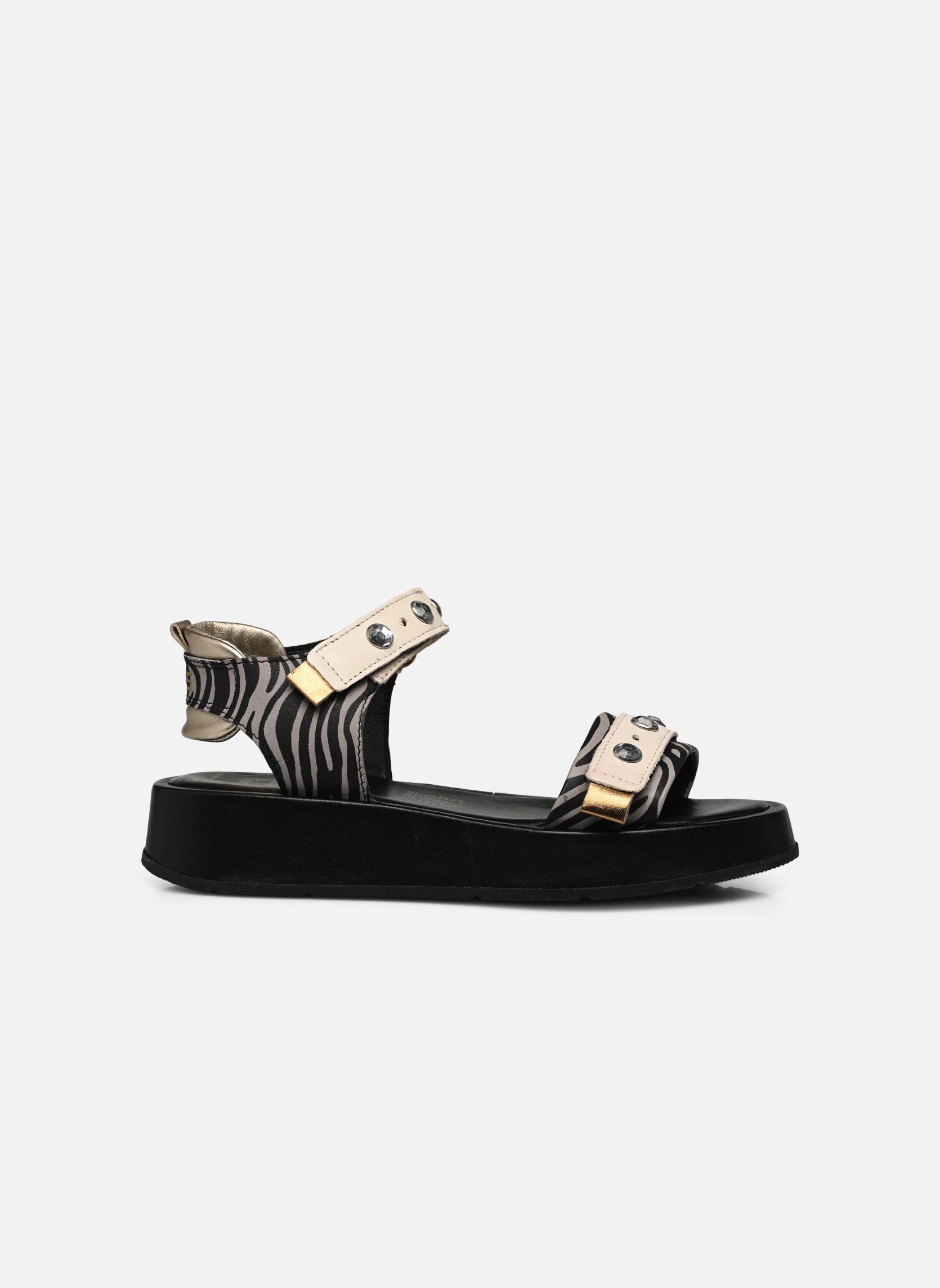 Keil- und Plateausandalen ACIDA T22011 damen mehrfarbig Mjus Keil- und Plateausandalen ACIDA T22011 damen mehrfarbig Medusa+Latte+Sand+Platino+Nero