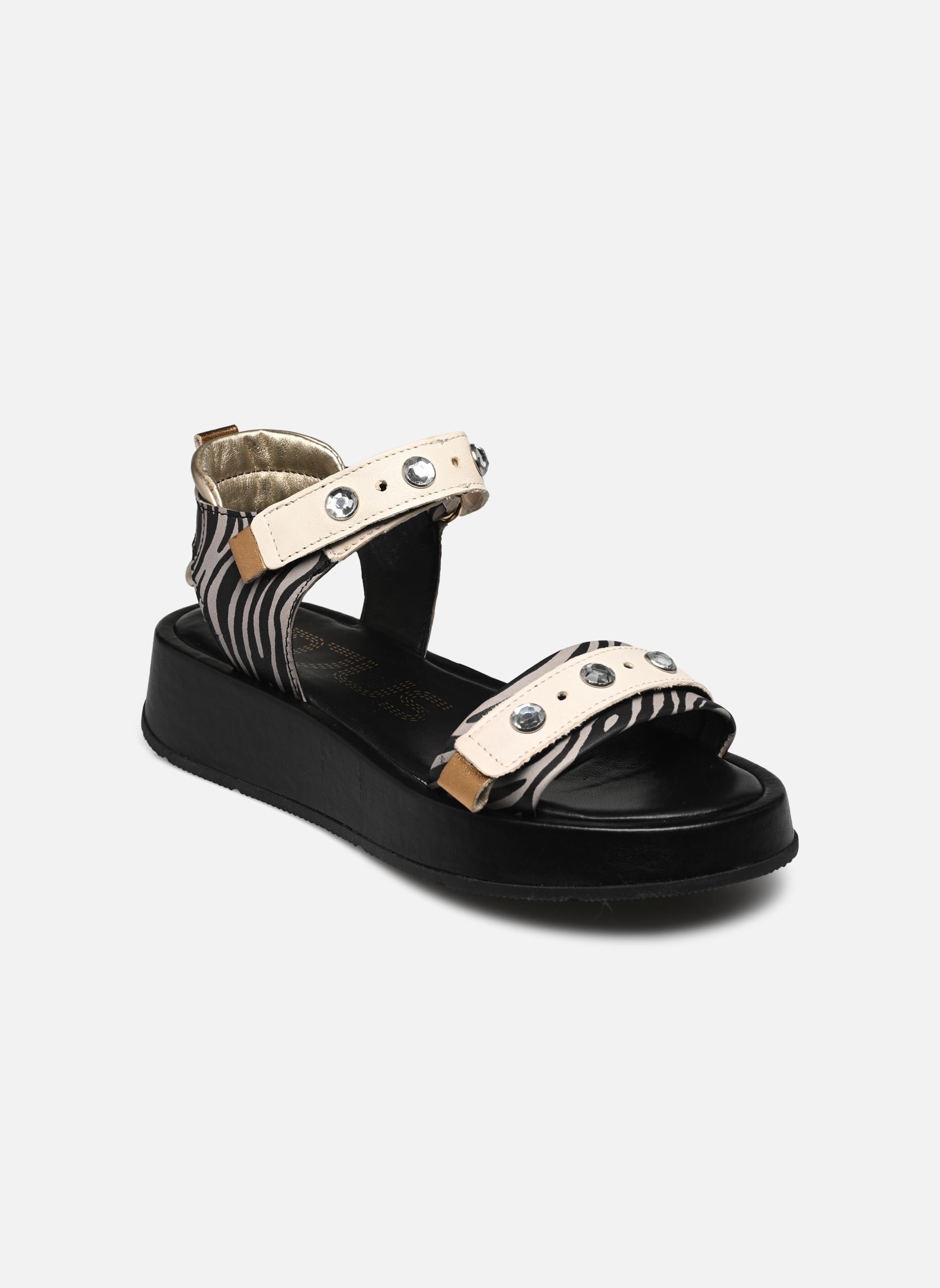 Keil- und Plateausandalen ACIDA T22011 damen mehrfarbig Mjus Keil- und Plateausandalen ACIDA T22011 damen mehrfarbig Medusa+Latte+Sand+Platino+Nero