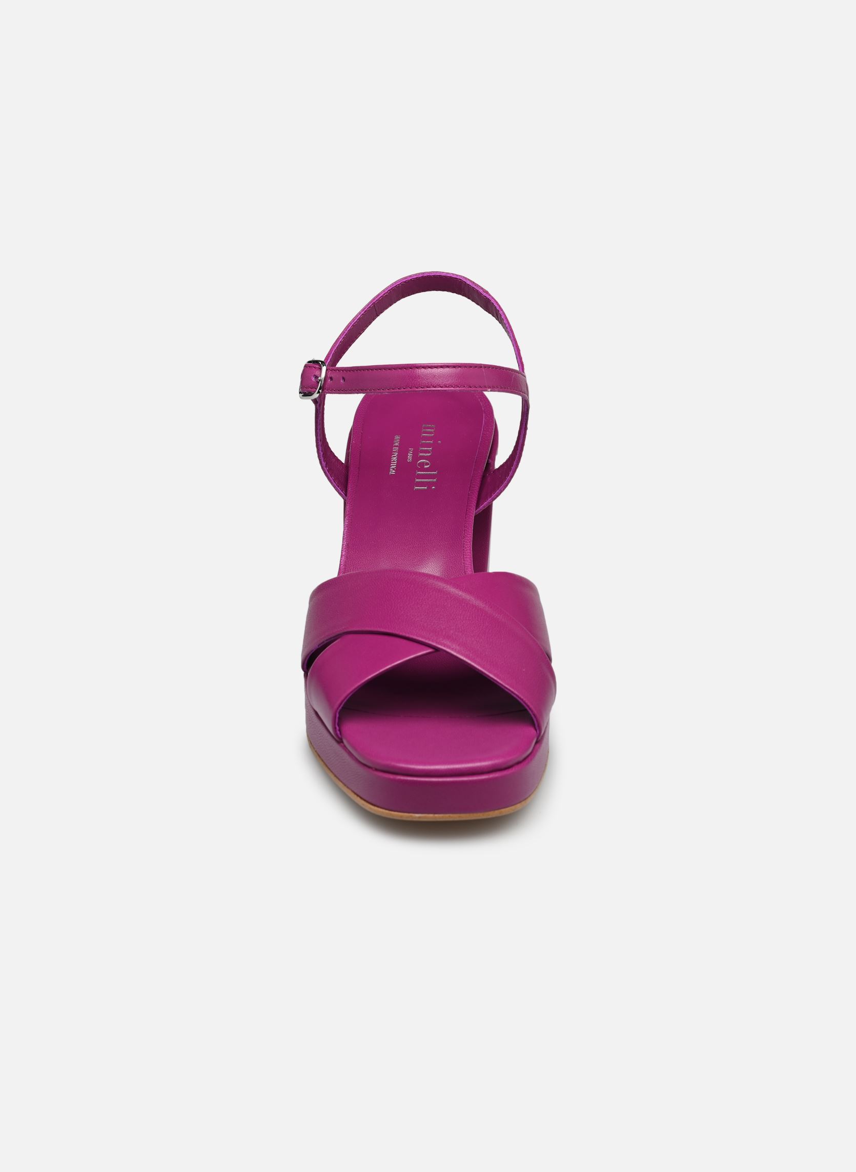 Sandali con zeppa e plateau ESME donna rosa Minelli Sandali con zeppa e plateau ESME donna rosa FUCHSIA