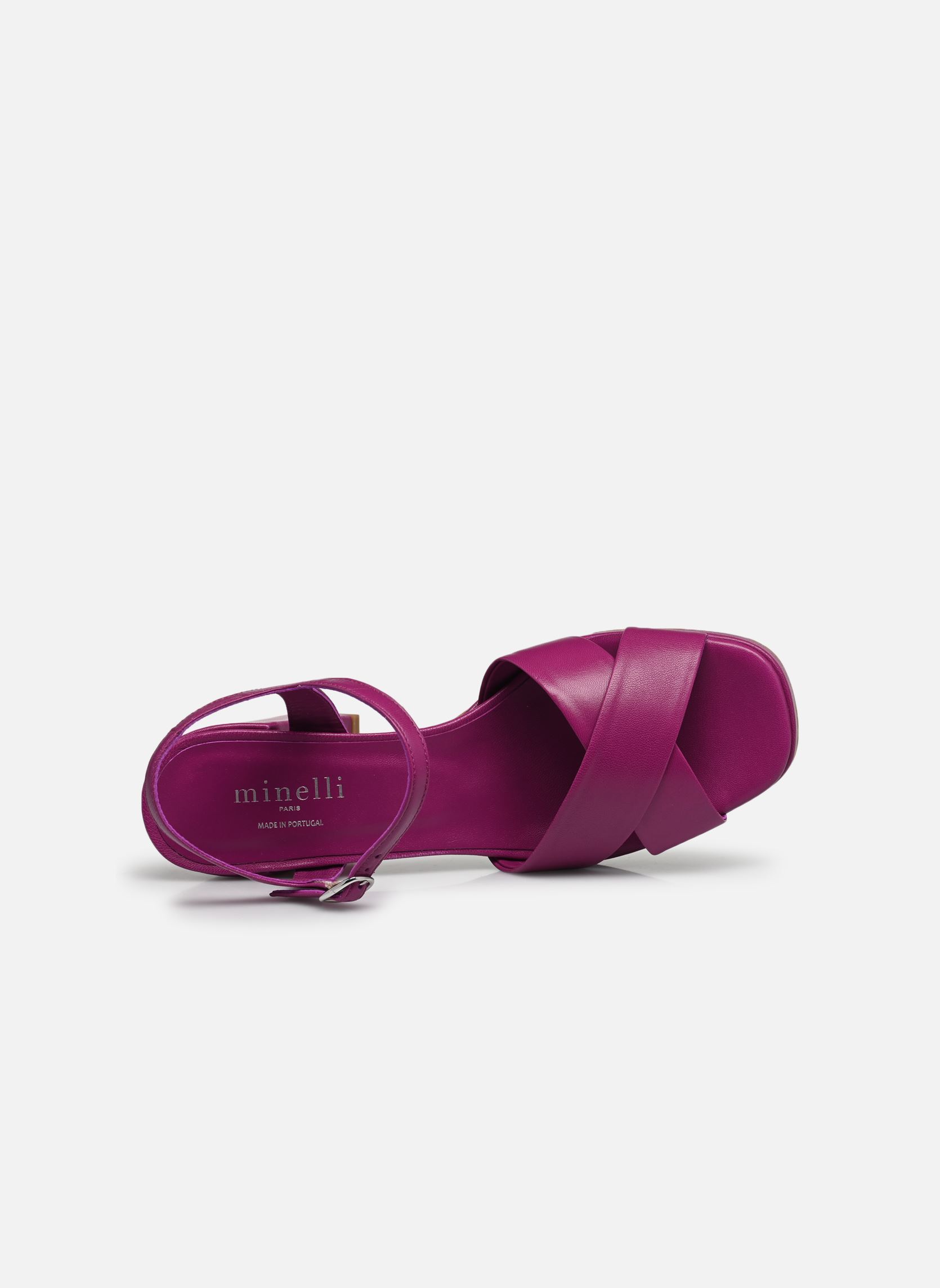 Sandali con zeppa e plateau ESME donna rosa Minelli Sandali con zeppa e plateau ESME donna rosa FUCHSIA